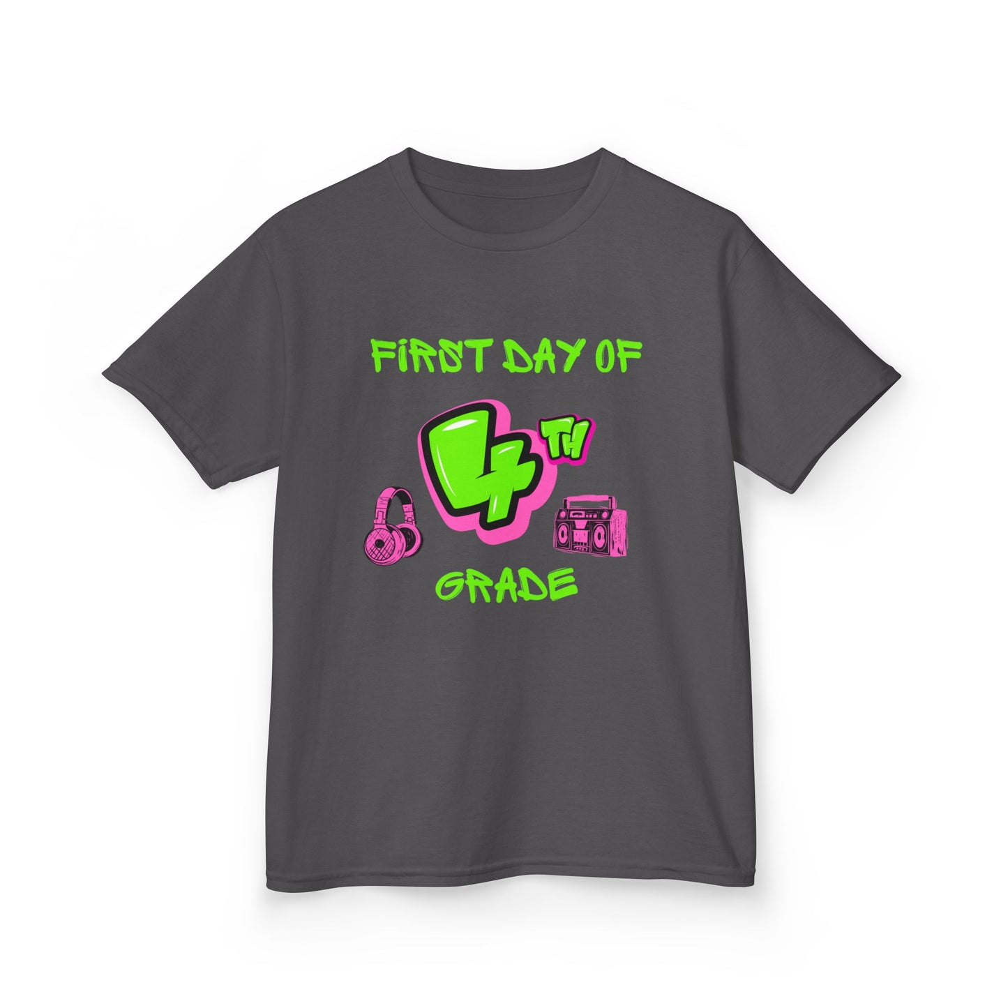 Kids First Day of Grade Tee, Fun School Shirt, Back to School, Kids Graphic Tee, Youth Cotton Tee, Colorful Kids Apparel