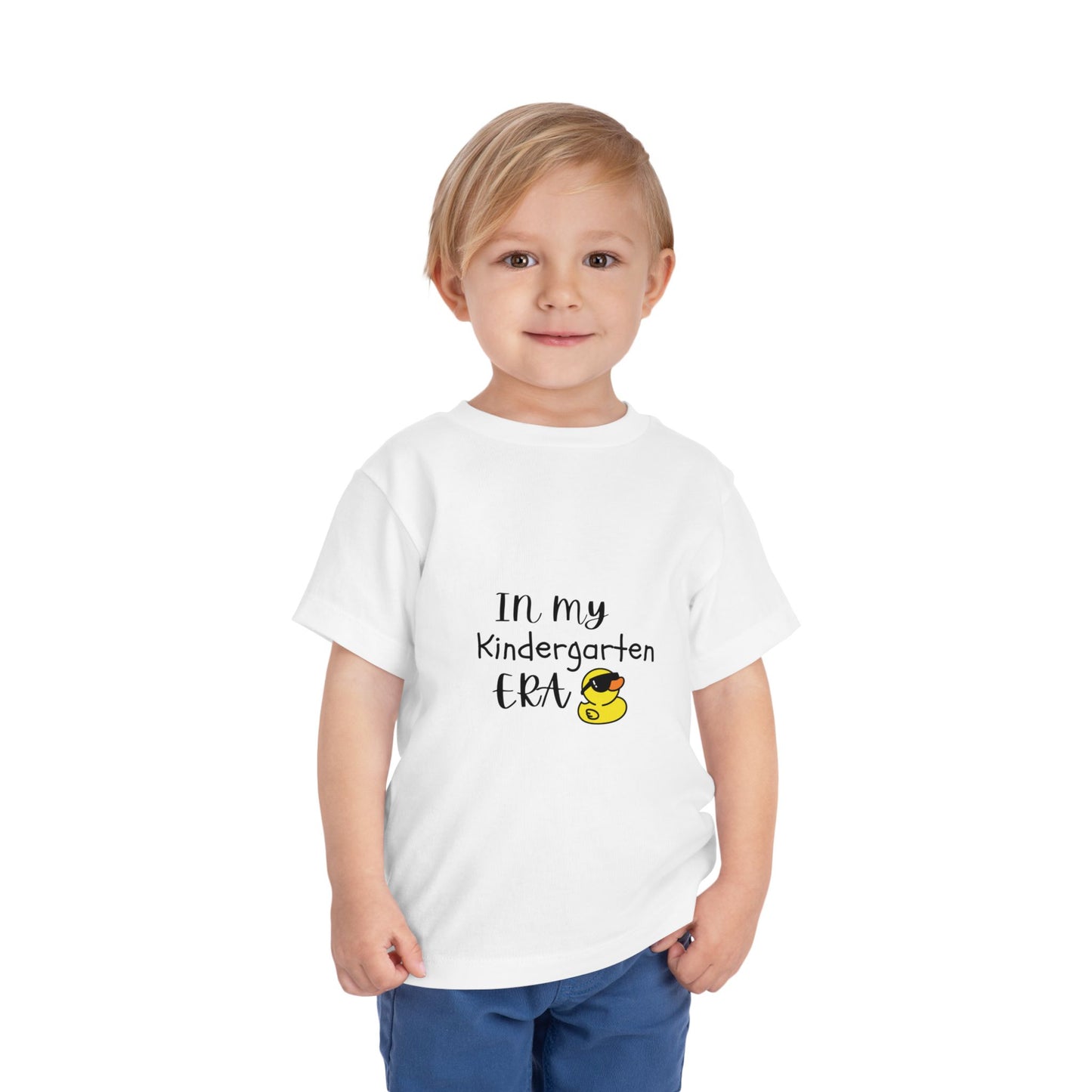 Toddler Kindergarten Era Tee, Cute Kids Shirt, Baby Shower Gift, Classroom Wear, Toddler Apparel