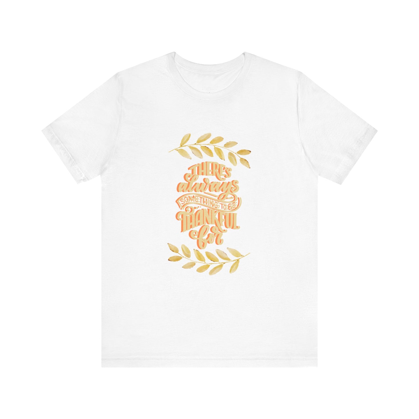 Grateful Spirit Tee, Unisex Jersey T-Shirt for Thankfulness, Perfect for Casual Wear, Gifts, and Thanksgiving Celebrations