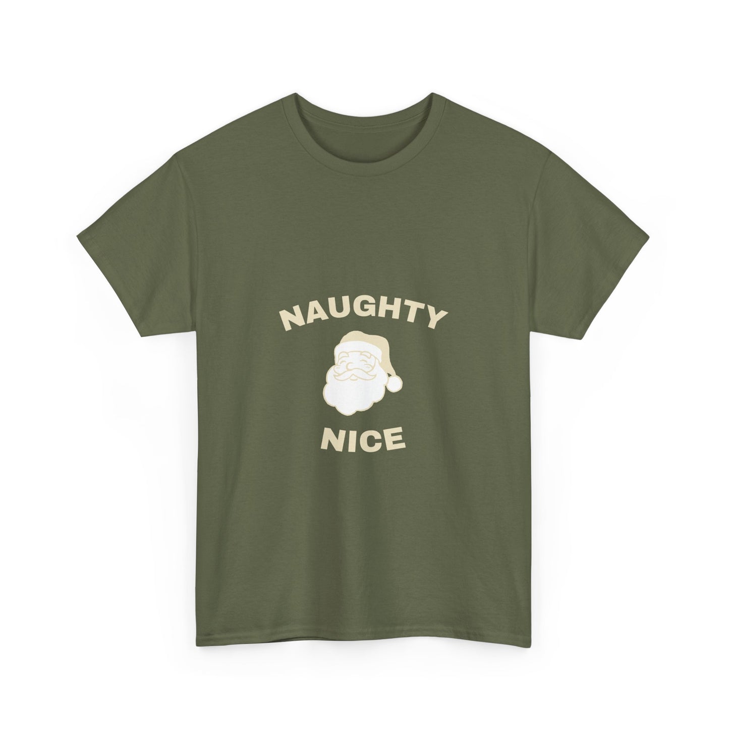 Naughty or Nice Holiday Tee | Unisex Cotton T-Shirt, Christmas Gift, Humor Top, Festive Apparel, Winter Wardrobe