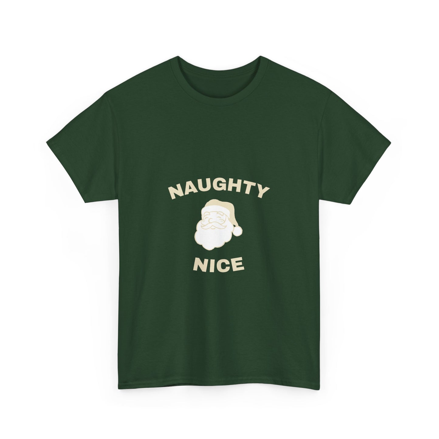 Naughty or Nice Holiday Tee | Unisex Cotton T-Shirt, Christmas Gift, Humor Top, Festive Apparel, Winter Wardrobe