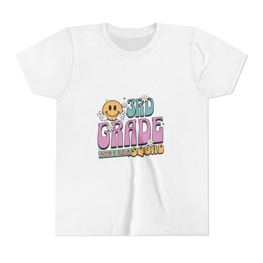 3rd Grader Tee, Cute Kid's Grade T-Shirt, Back to School Shirt, Birthday Gift, Fun Summer Wear, Kids Apparel