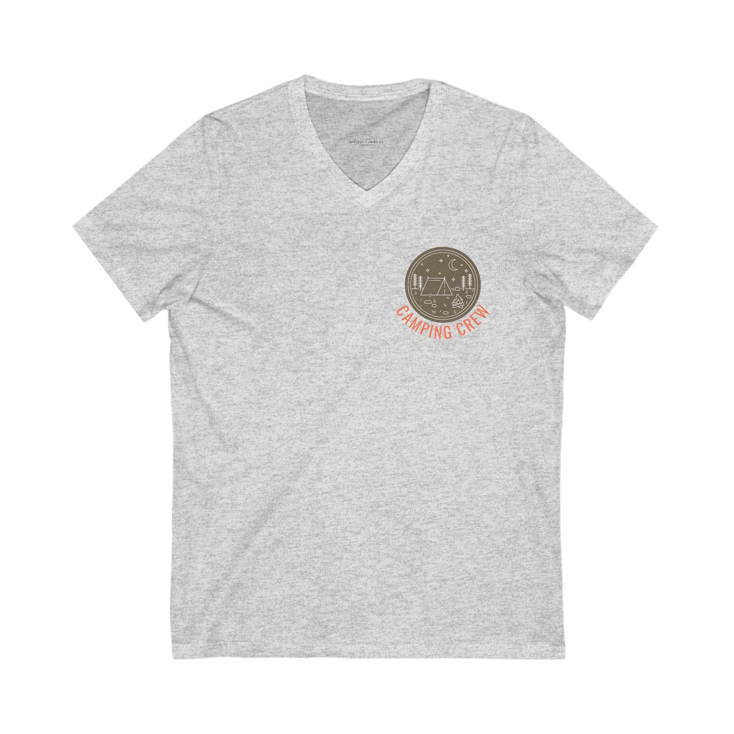 Camping V-Neck Tee