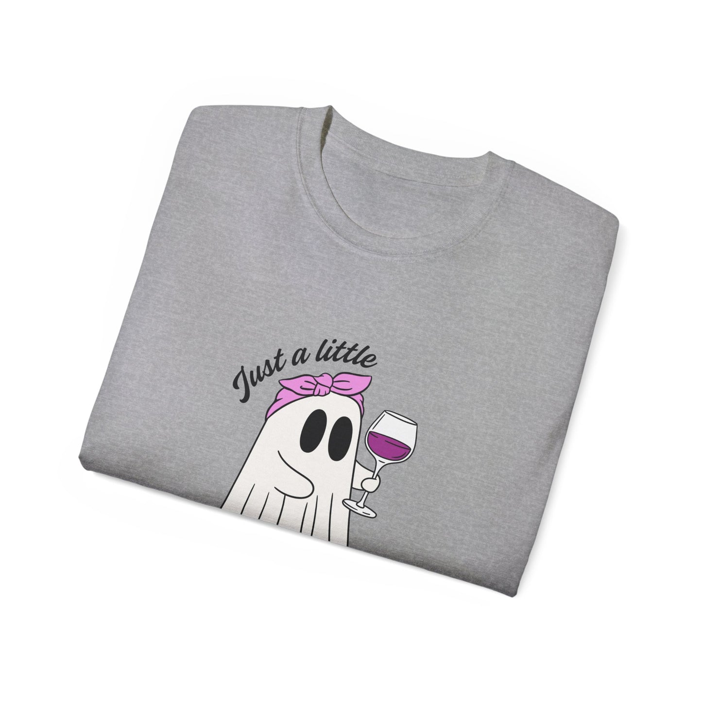 Whimsical Ghost Wine Tee
