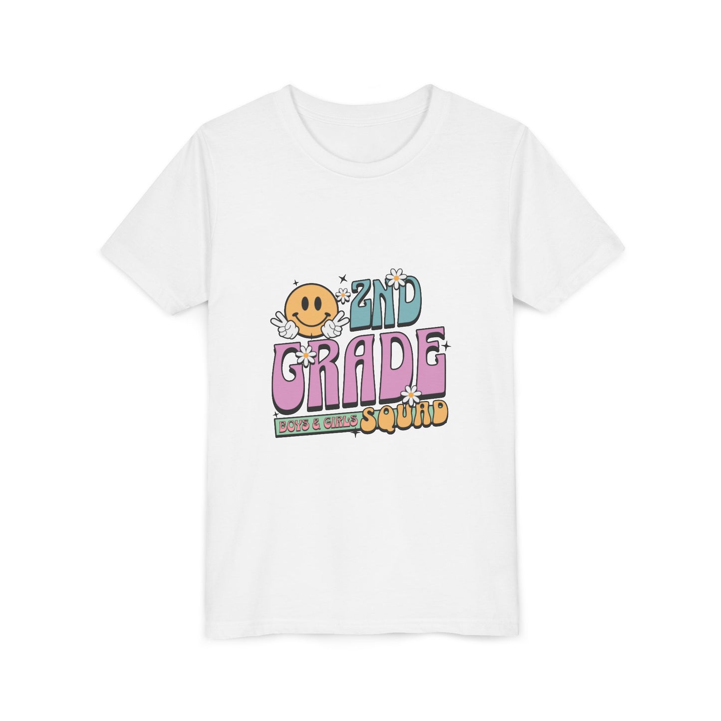 2nd Grade Youth Tee, Fun Kids Shirt, Back to School Outfit, Gift for Students, Birthday Gift, Teacher Appreciation