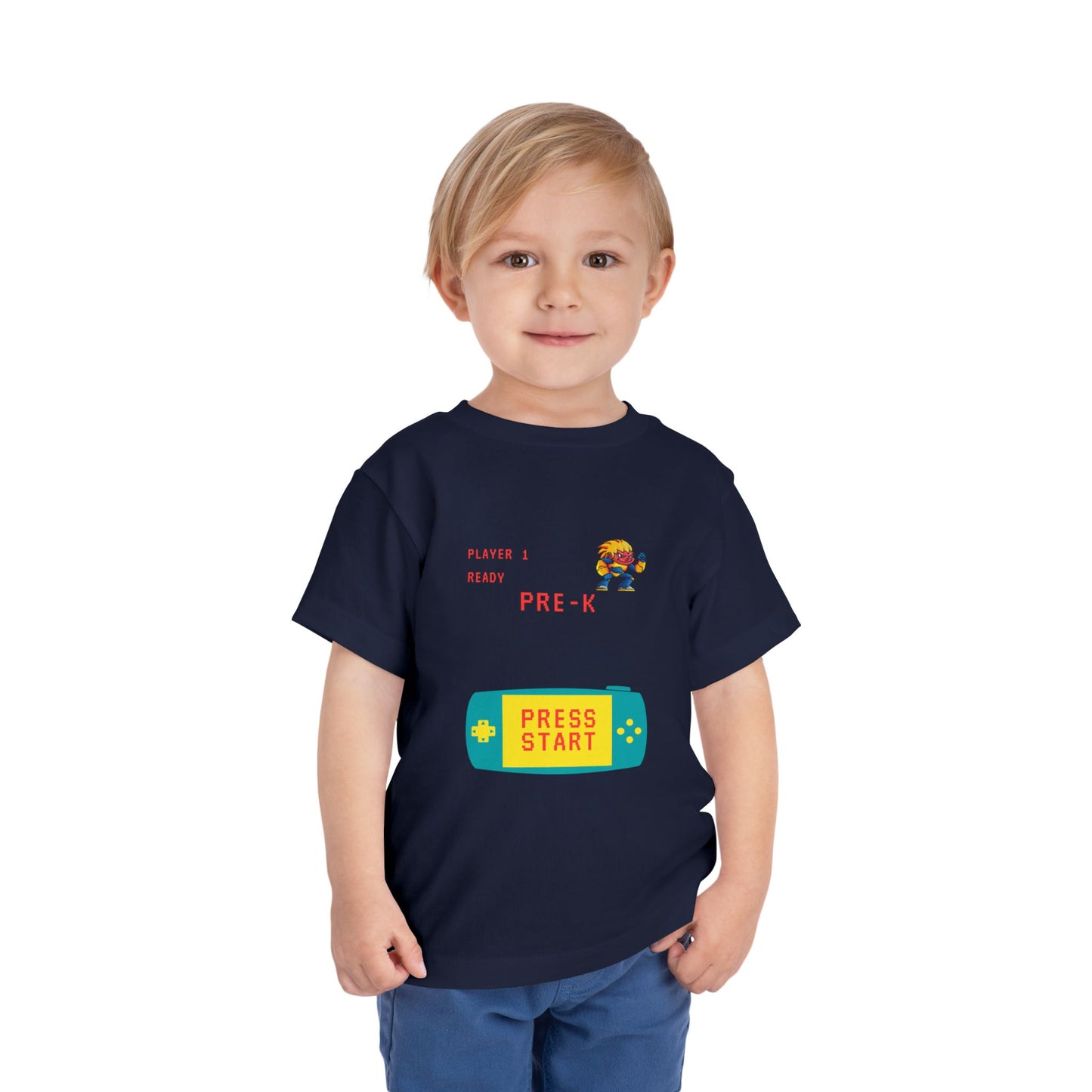 Toddler Gamer Tee, Fun Pre-K Shirt, Playful Toddler Apparel, Kids Game Day Top, Birthday Gift for Little Gamers