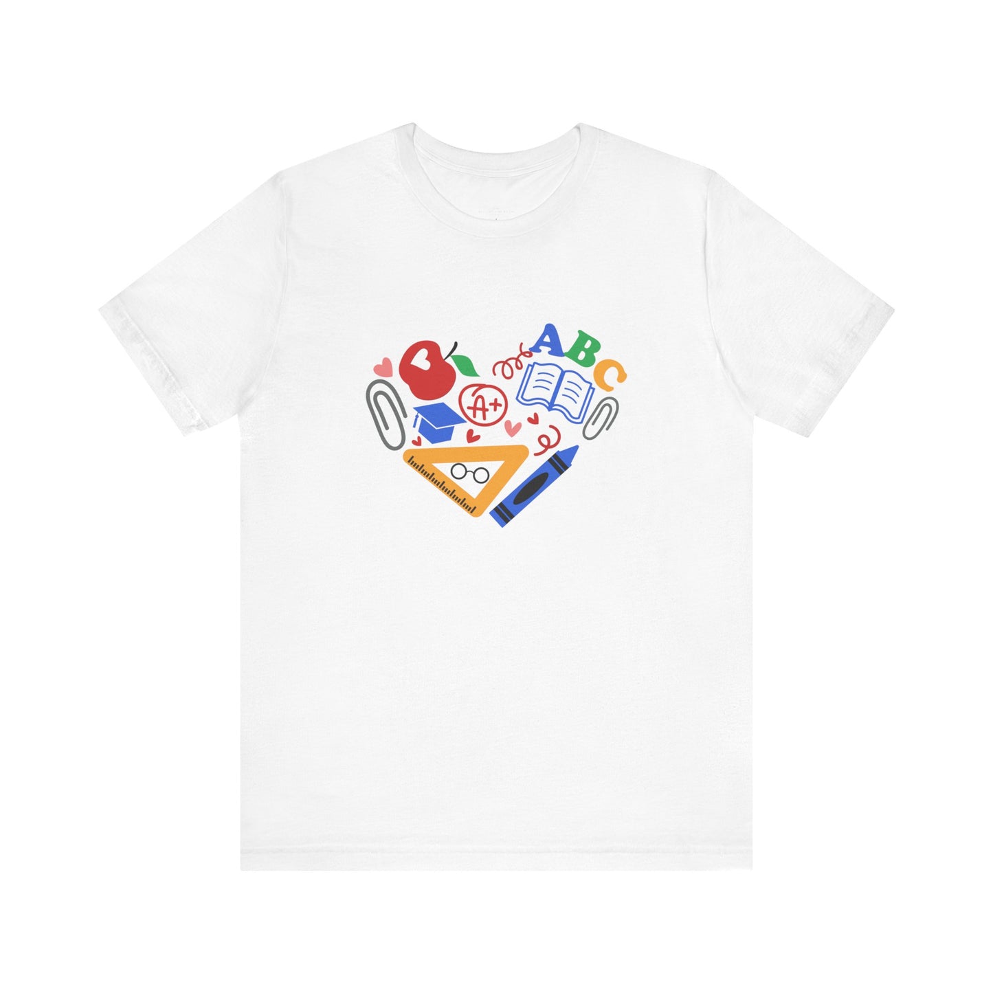 Back to School Heart Tee