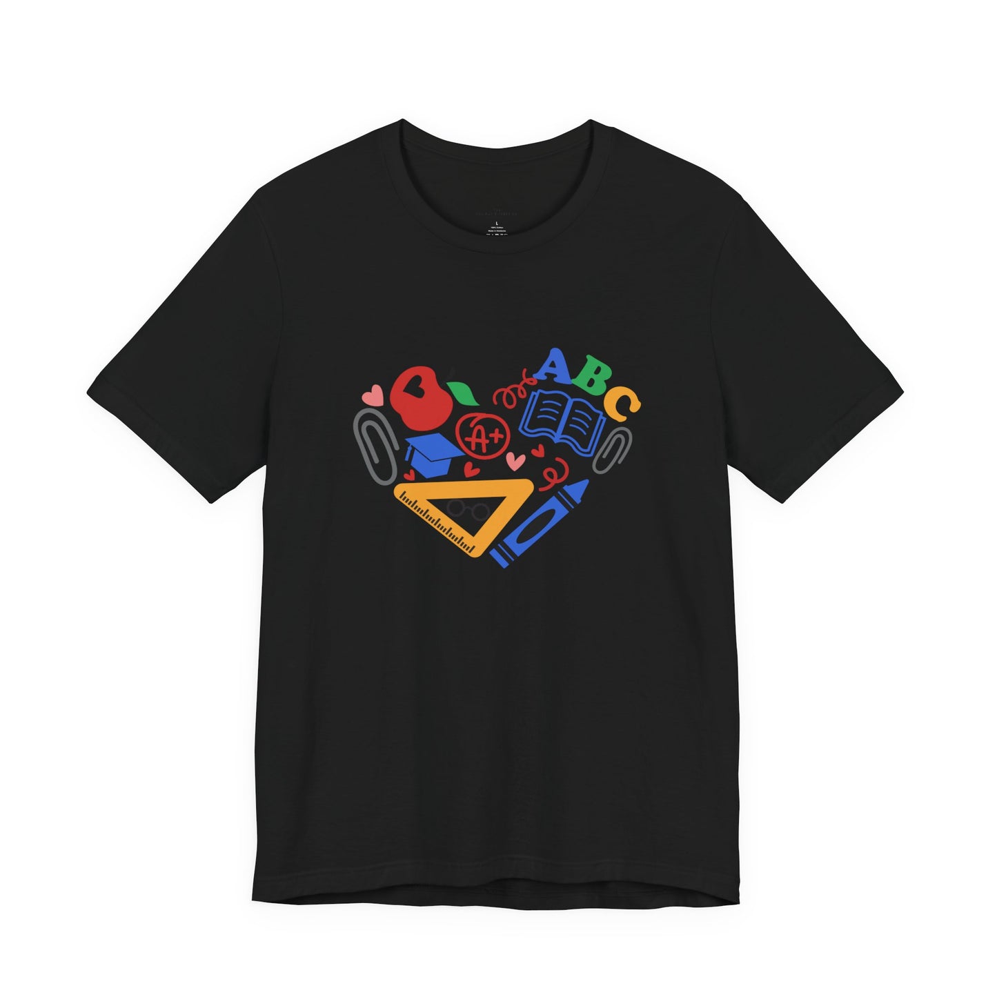 Back to School Heart Tee