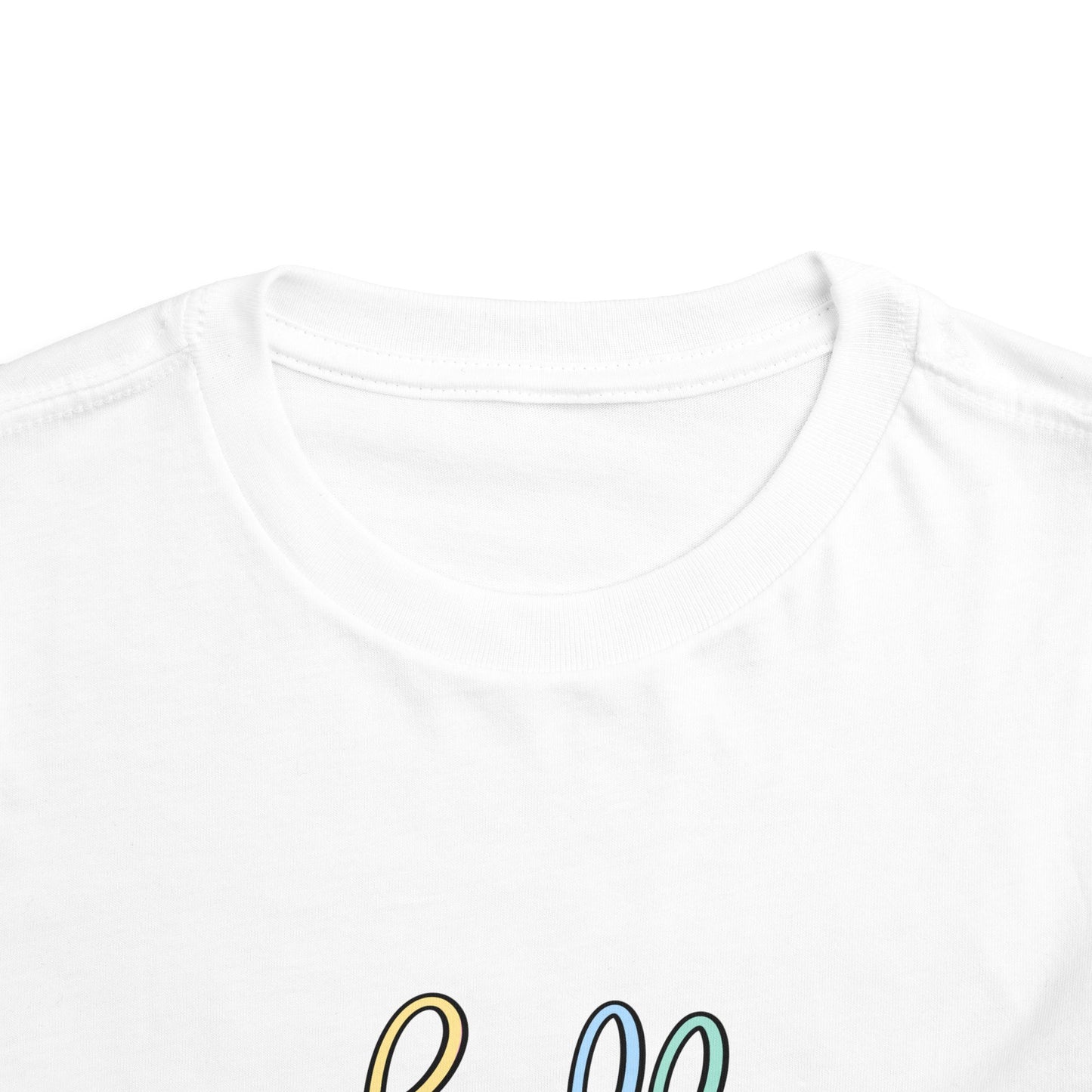 Hello Apple Toddler Tee, Cute Kids T-Shirt, Summer Outfit, Birthday Gift, Fun Playwear, Toddler Apparel