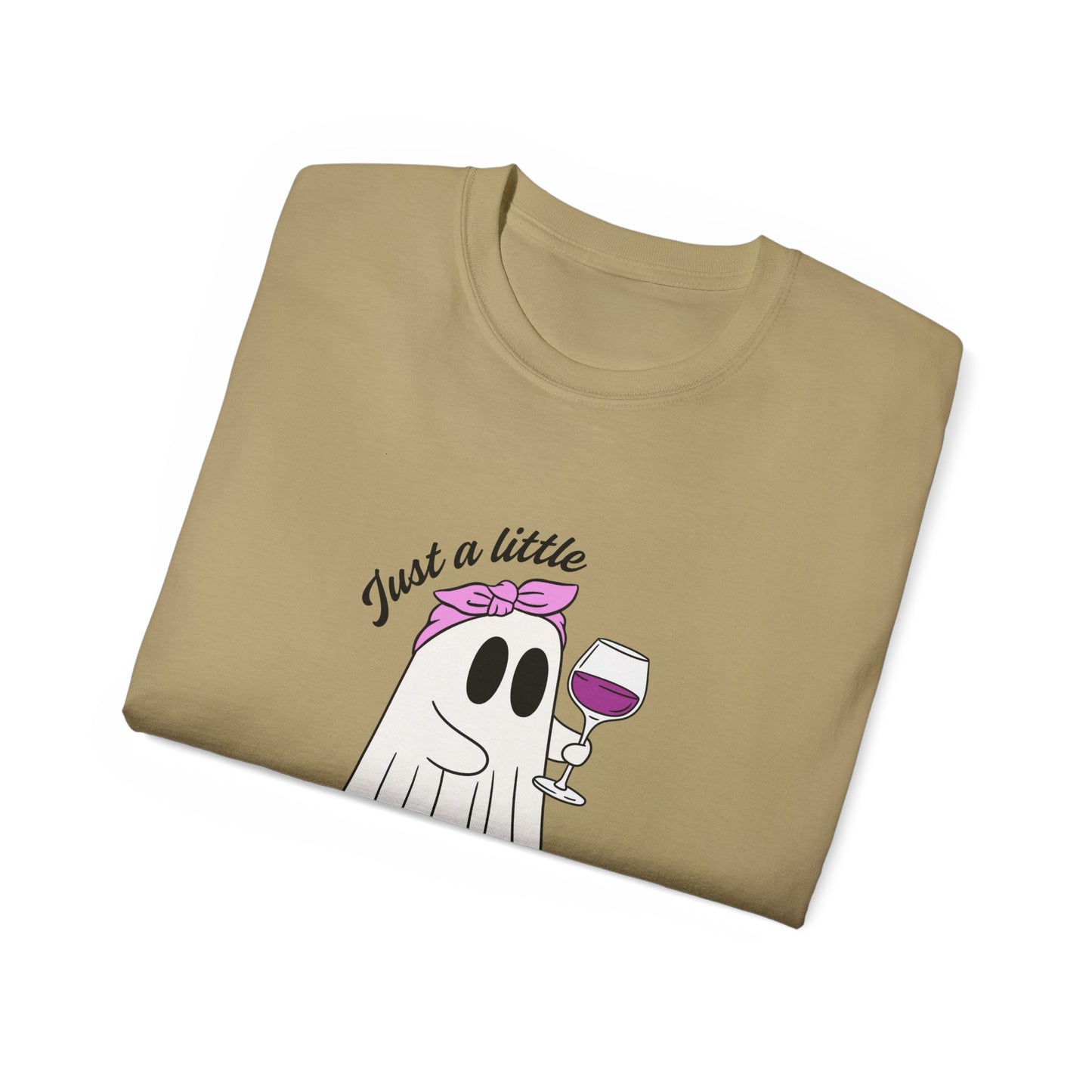 Whimsical Ghost Wine Tee