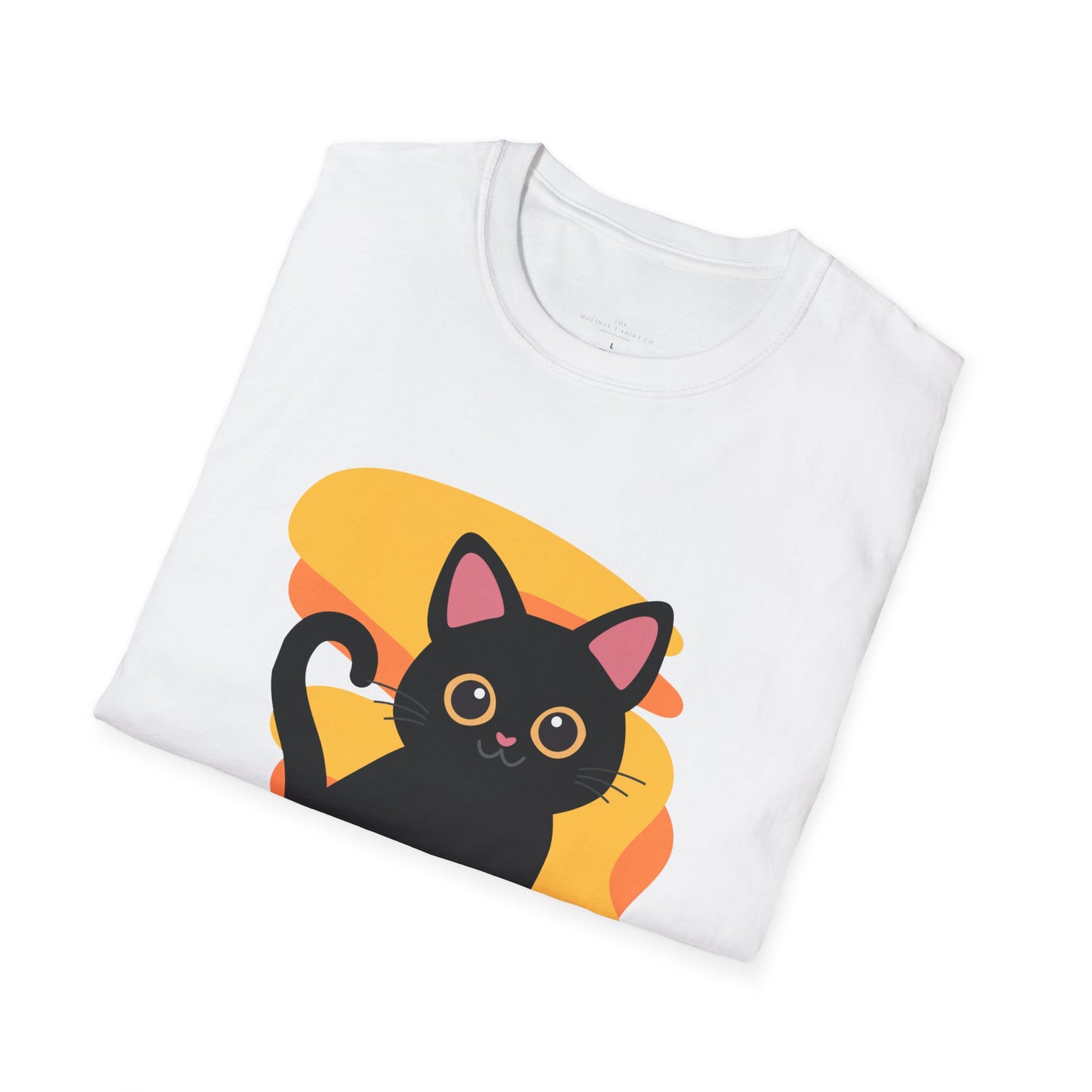 Cute Black Cat T-Shirt