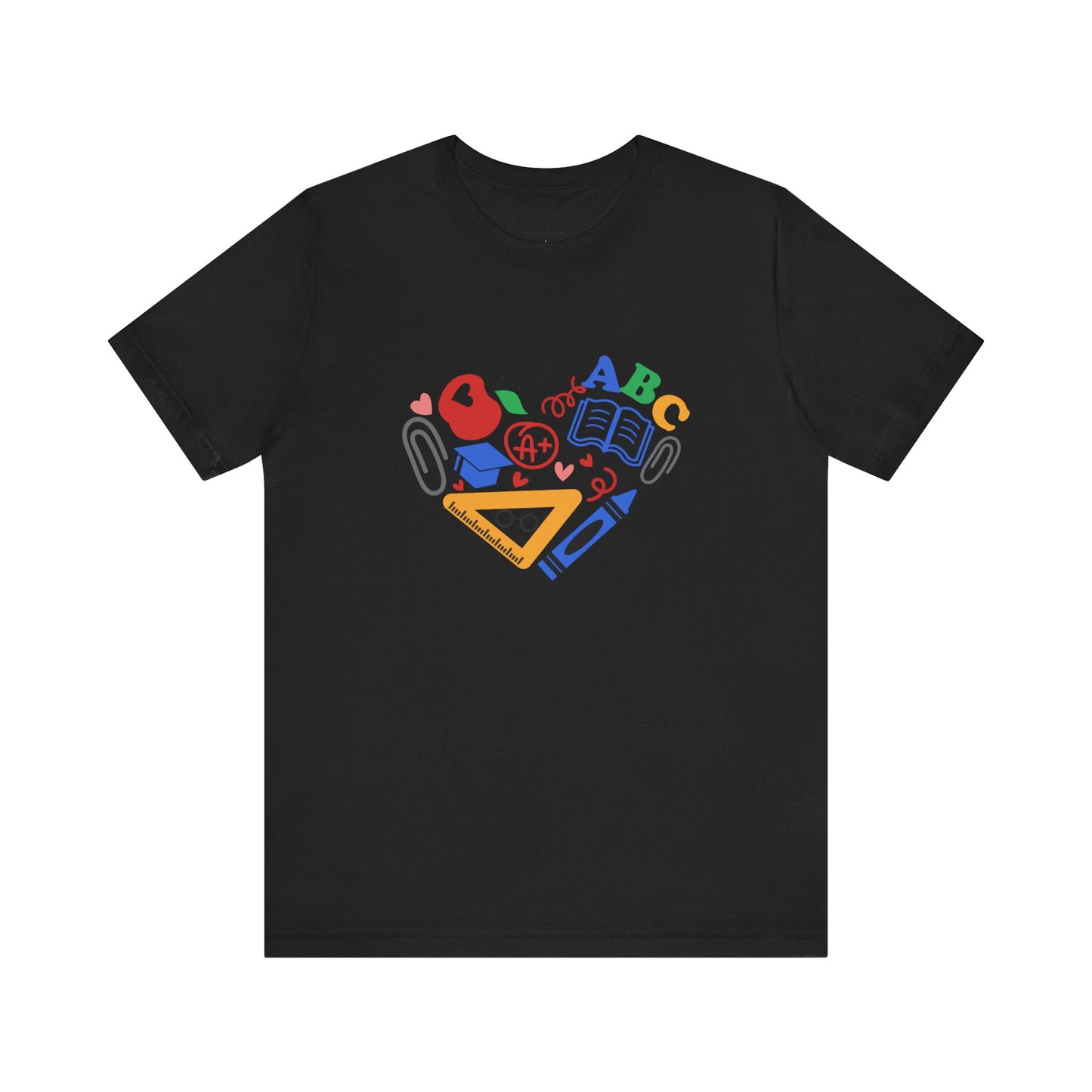 Back to School Heart Tee