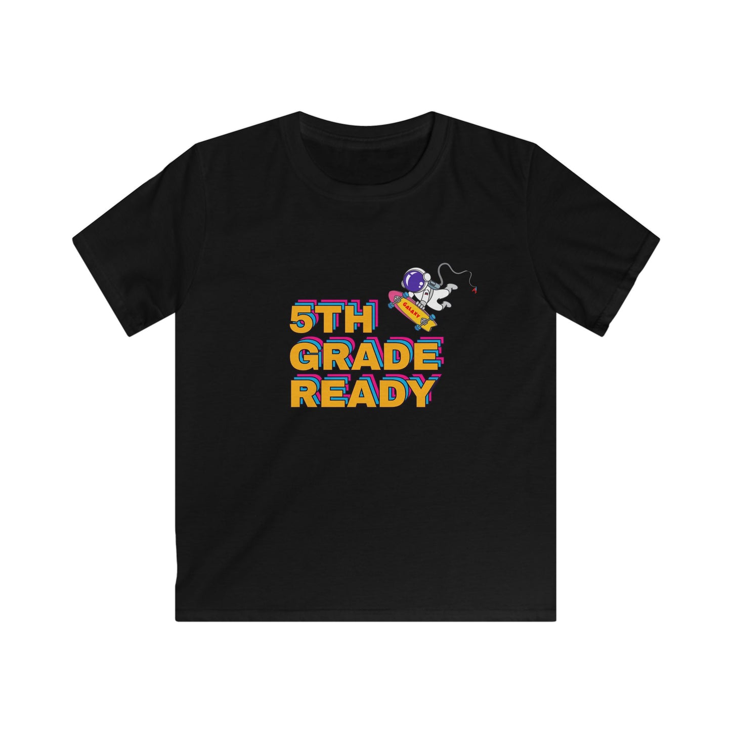 5th Grade Ready Kids Tee, Back to School Shirt