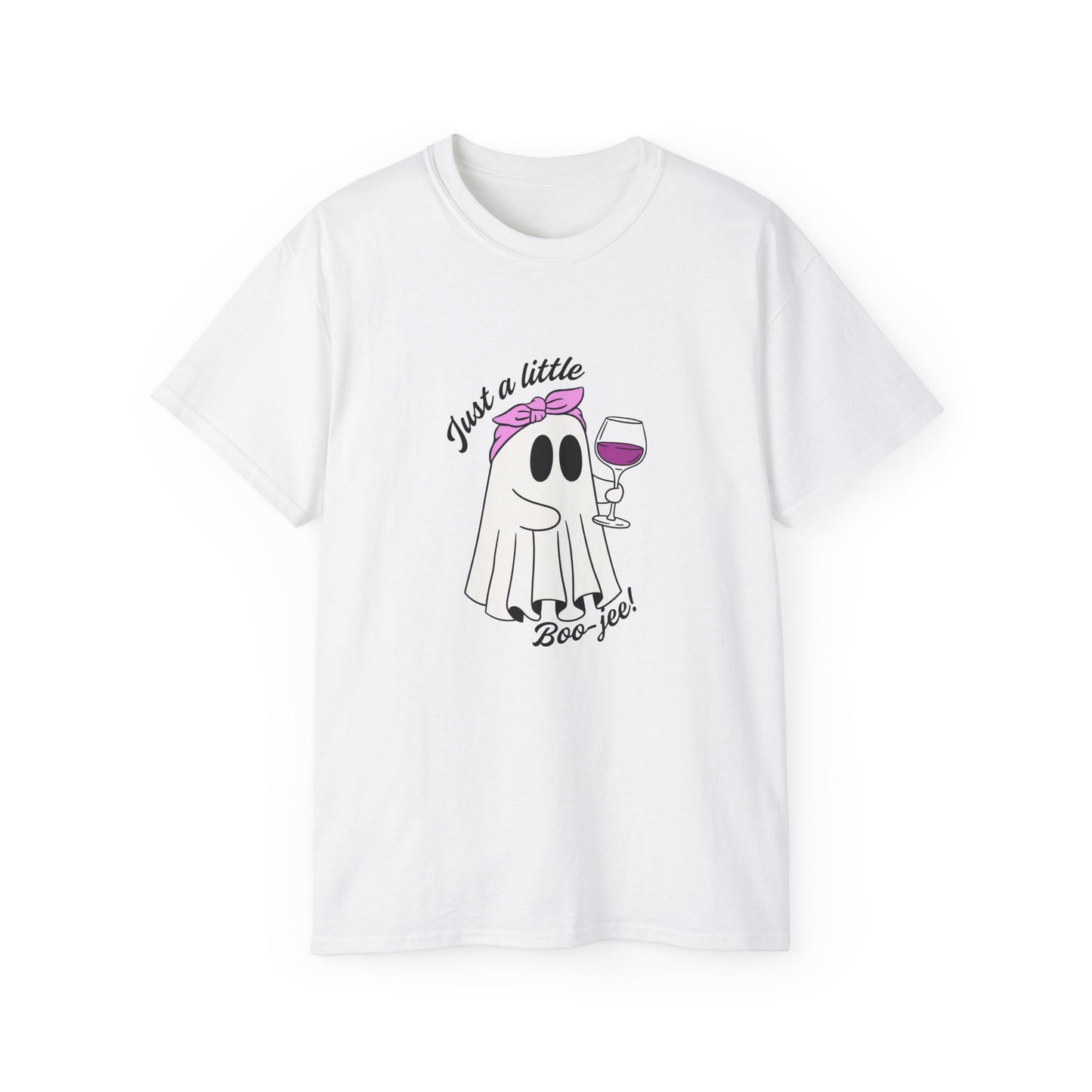Whimsical Ghost Wine Tee