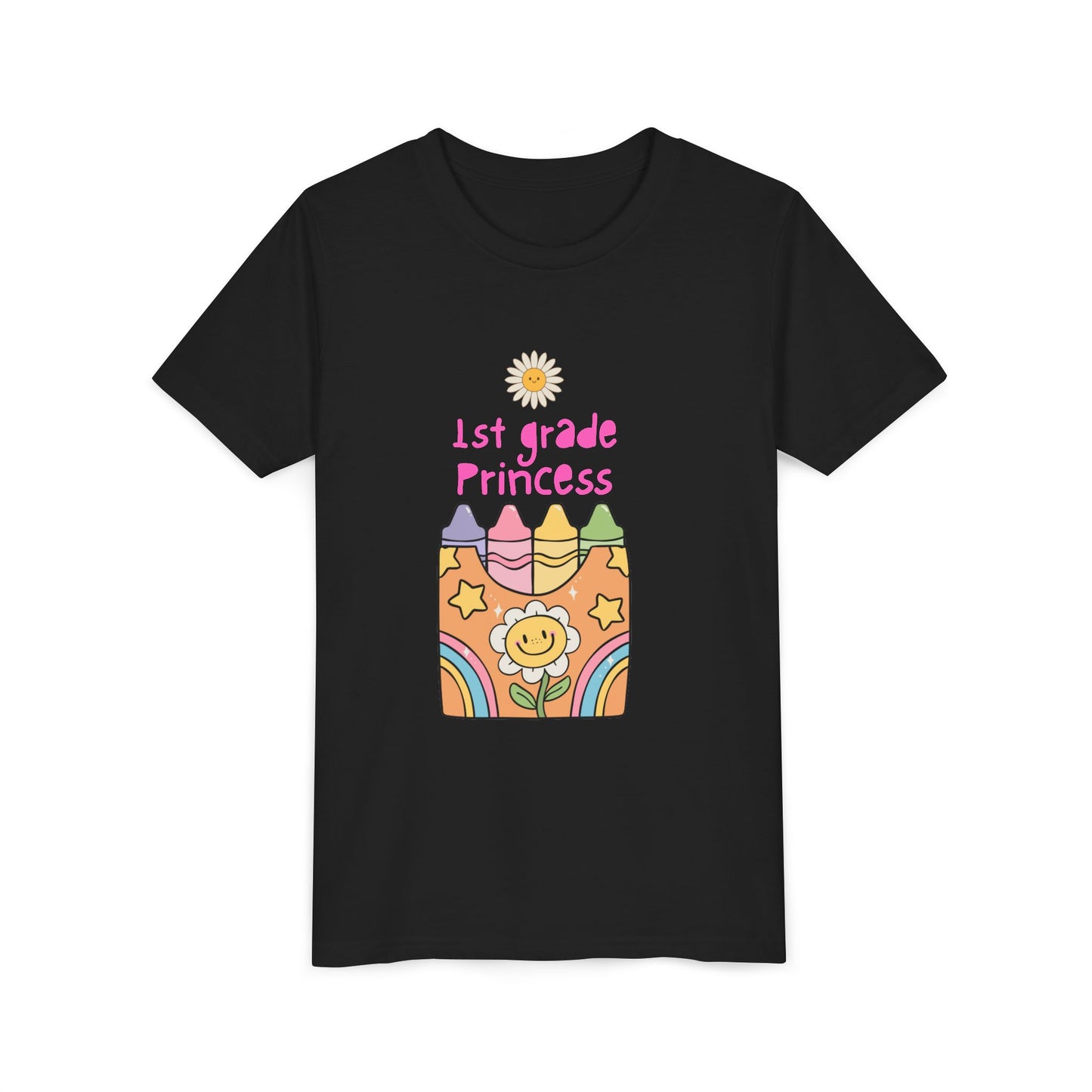 1st grade Tee for Little Princesses - Perfect for 1st Graders, Birthday Gift, School Days, Cute Outfit, Kids Clothing