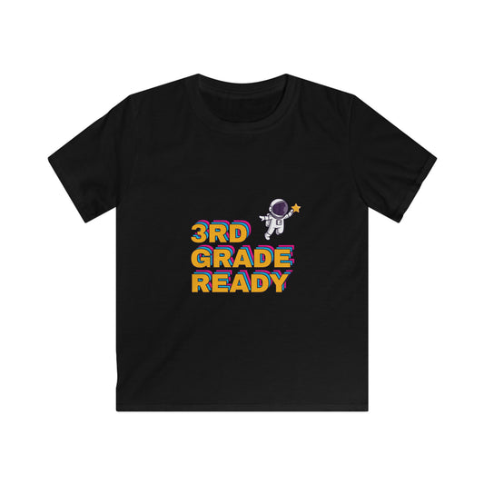 3rd Grade Ready Kids Tee, Kids T-Shirt for Back to School