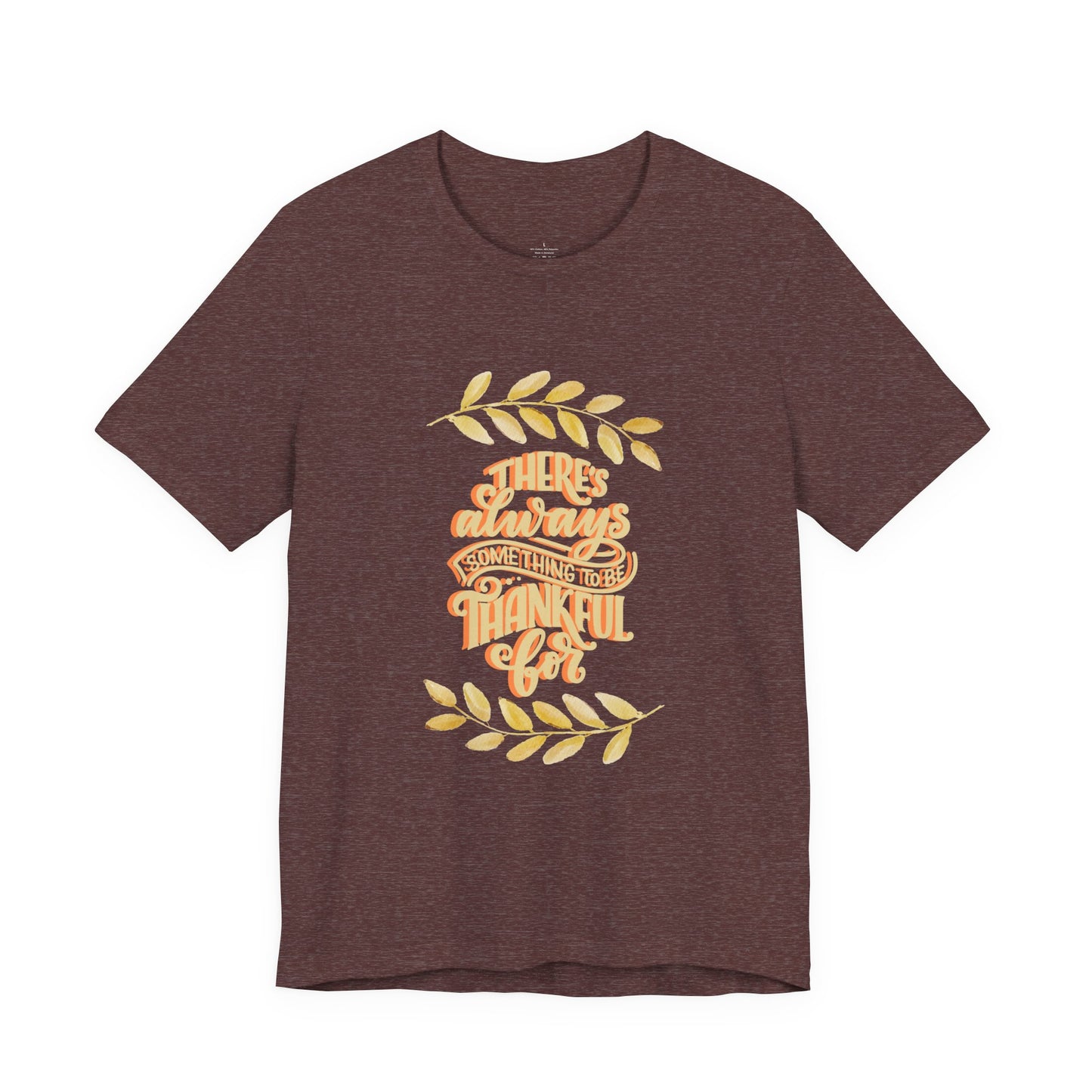 Grateful Spirit Tee, Unisex Jersey T-Shirt for Thankfulness, Perfect for Casual Wear, Gifts, and Thanksgiving Celebrations