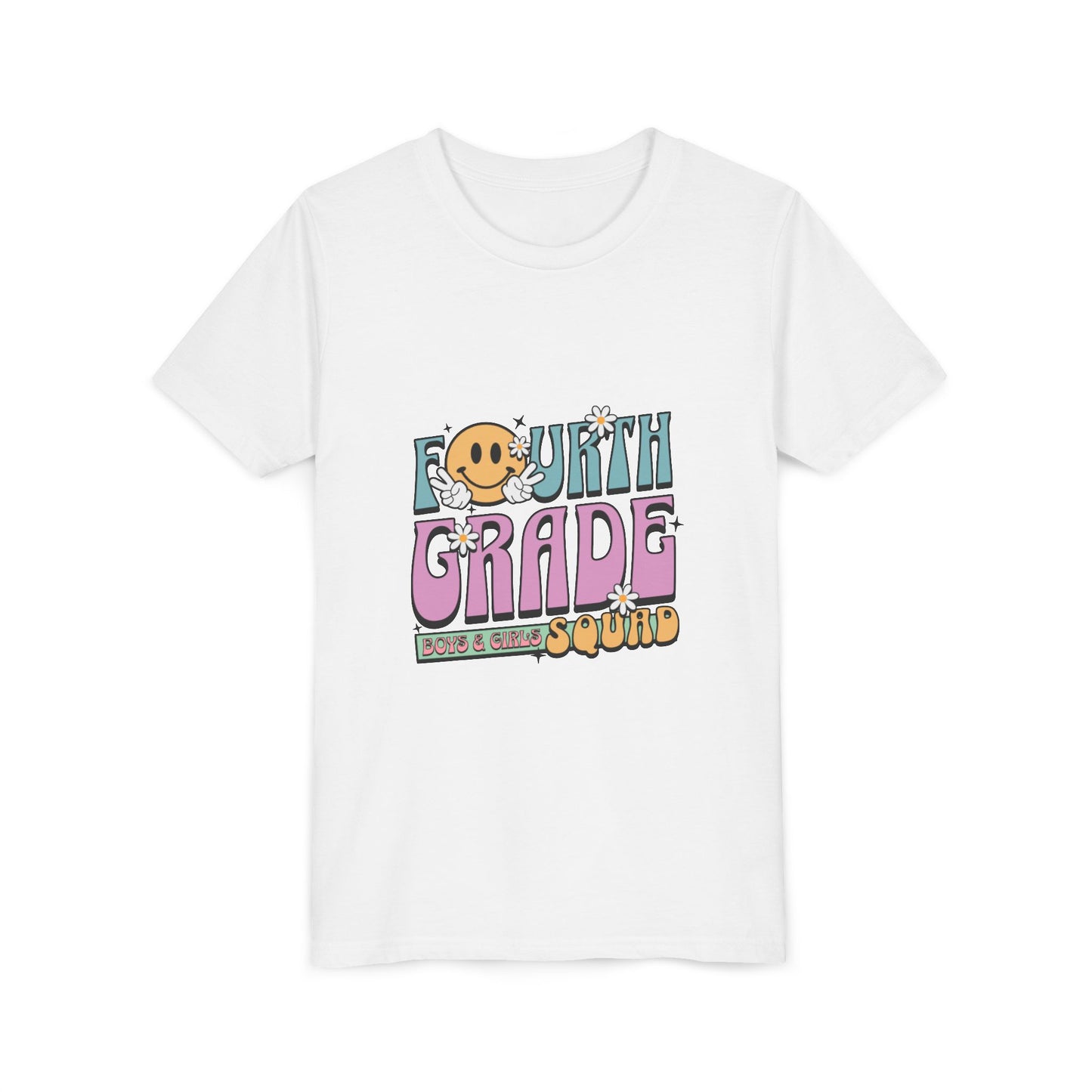 Fourth Grade Smiley Youth Tee, Back to School Shirt, Kids Graphic T-Shirt, Summer Chill Apparel, Cute Fourth Grade Gift, Fun Childrens [...]