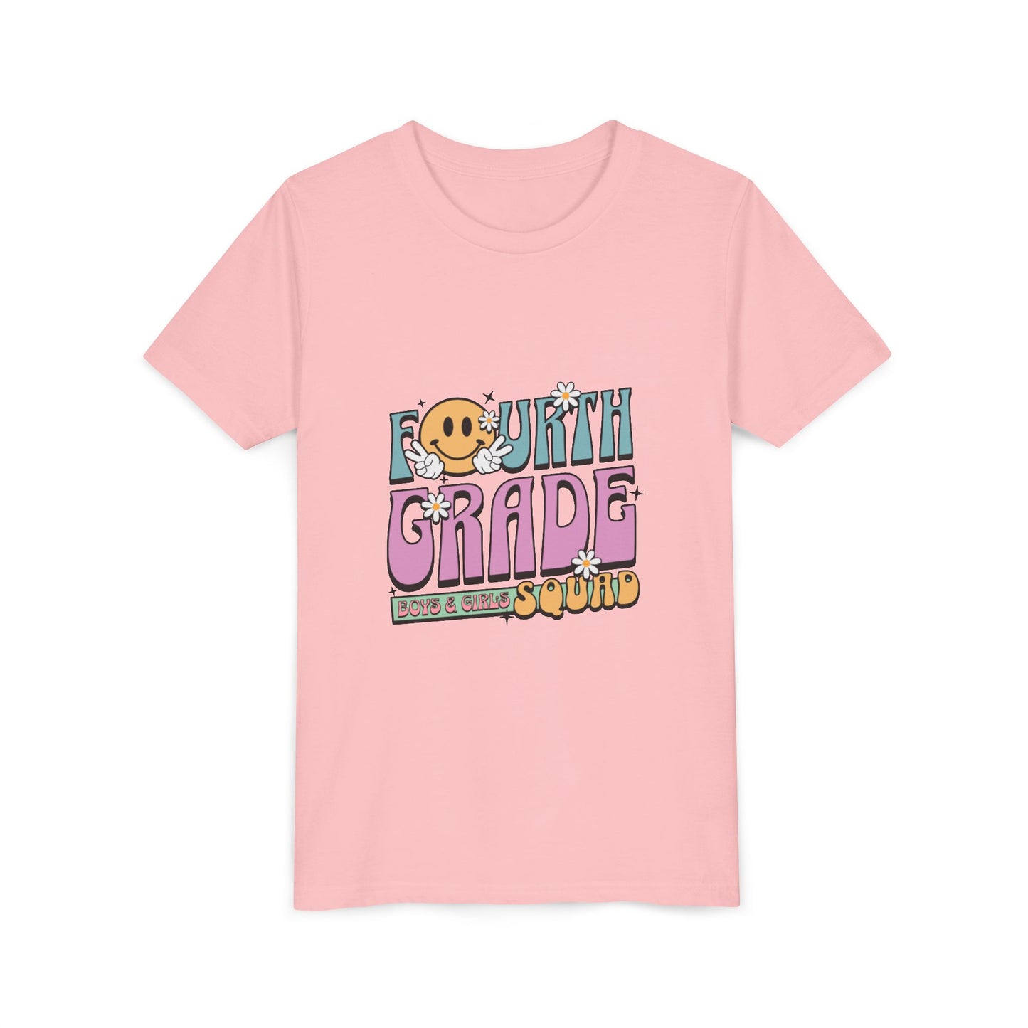 Fourth Grade Smiley Youth Tee, Back to School Shirt, Kids Graphic T-Shirt, Summer Chill Apparel, Cute Fourth Grade Gift, Fun Childrens [...]