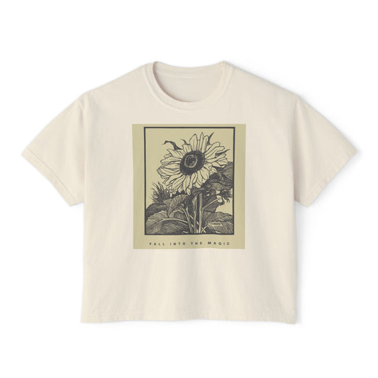 Sunflower Cropped Tee