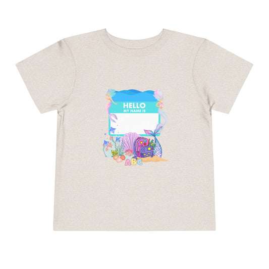 Personalized Toddler Tee with Fun Design, Kids Short Sleeve Shirt, Birthday Gift, Playtime Apparel, Cute Child’s T-Shirt, Custom Name Tee