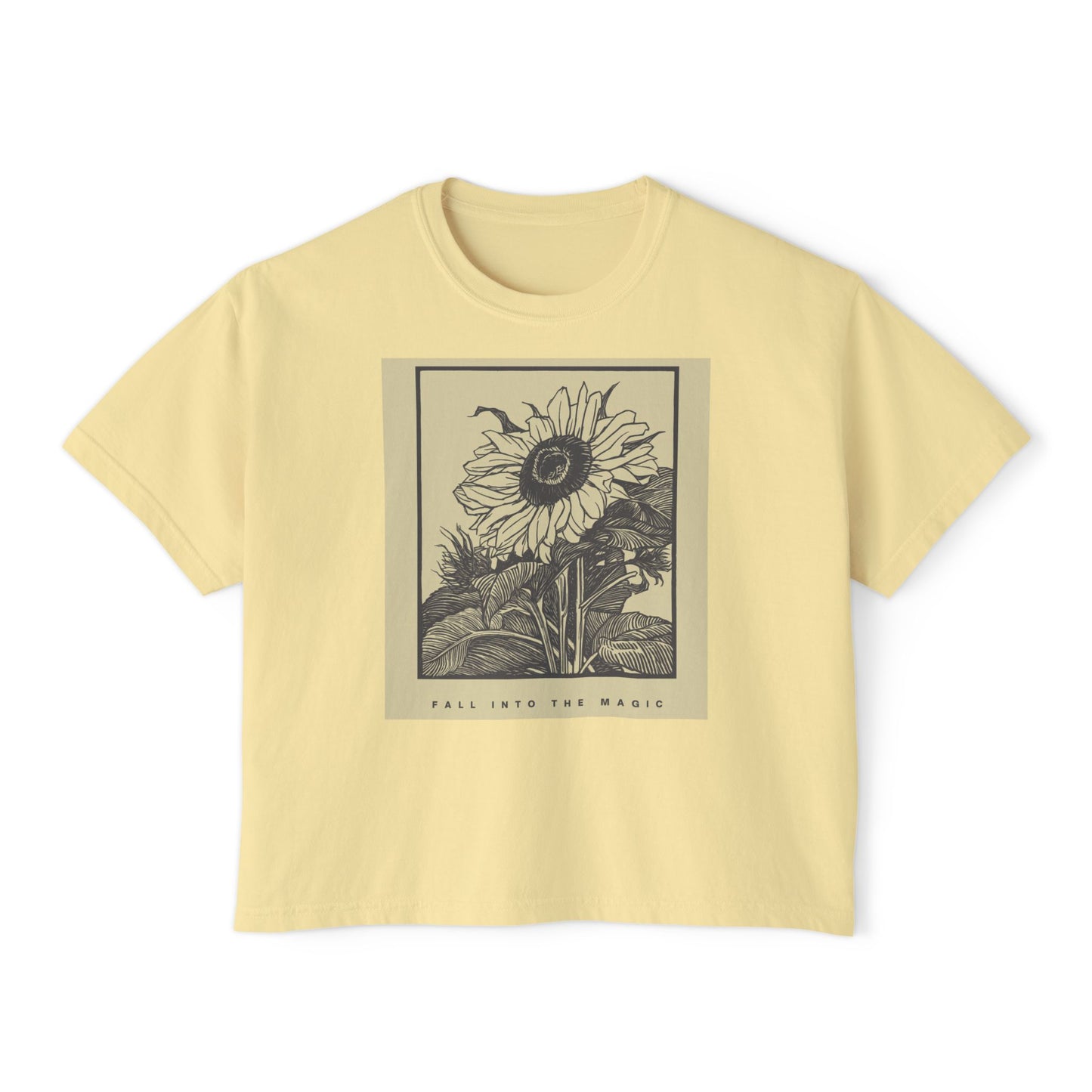 Sunflower Cropped Tee