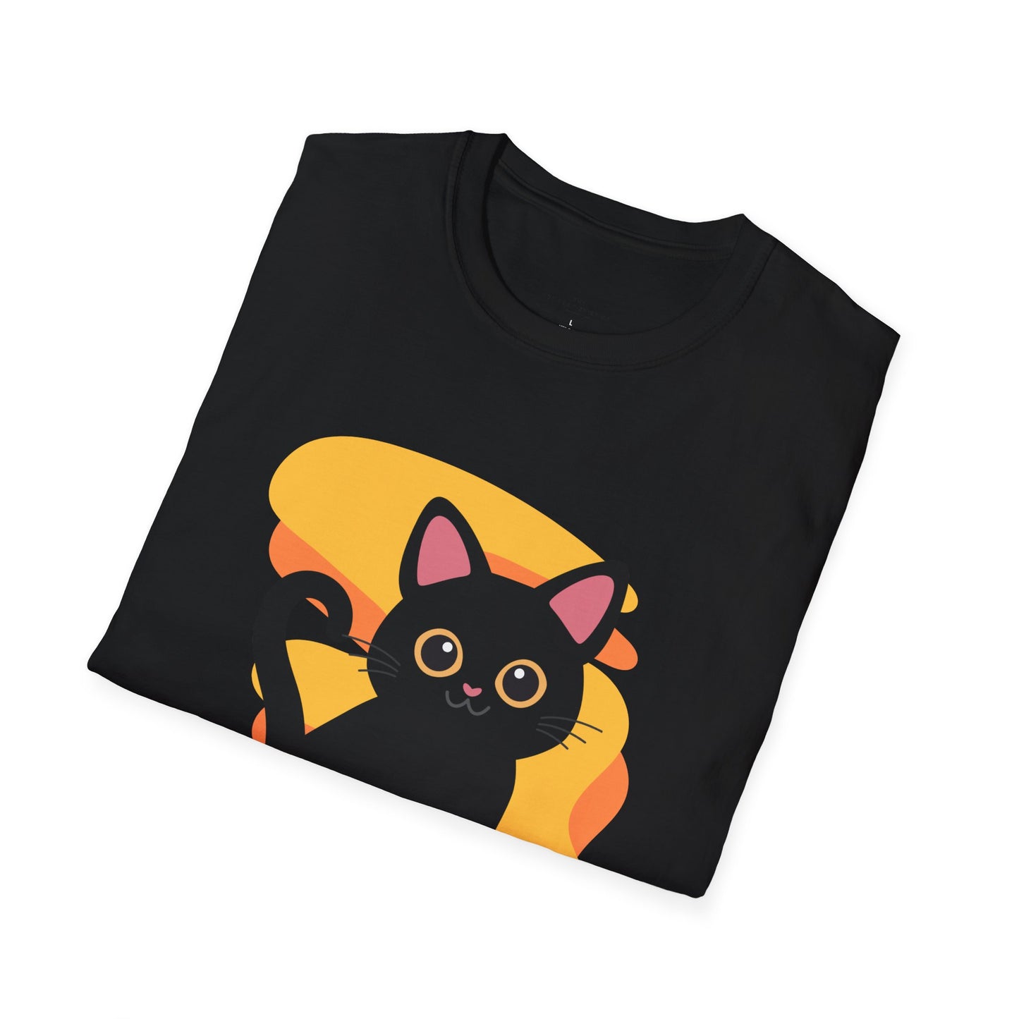 Cute Black Cat T-Shirt