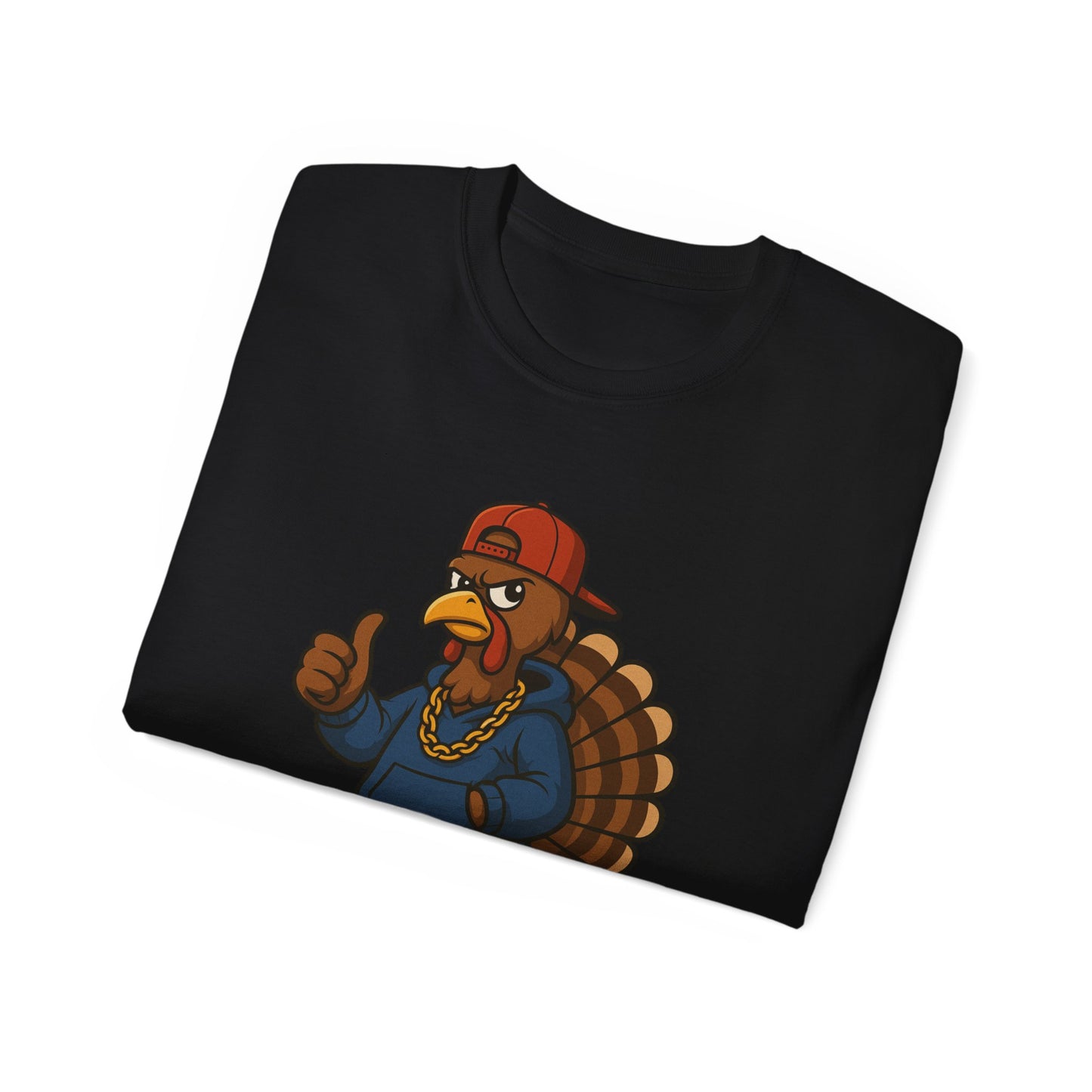 Thanksgiving Turkey Graphic Tee, Unisex Cotton Shirt for Holiday Celebrations, Funny Fall Apparel, Casual Wear, Gift for Turkey Lovers