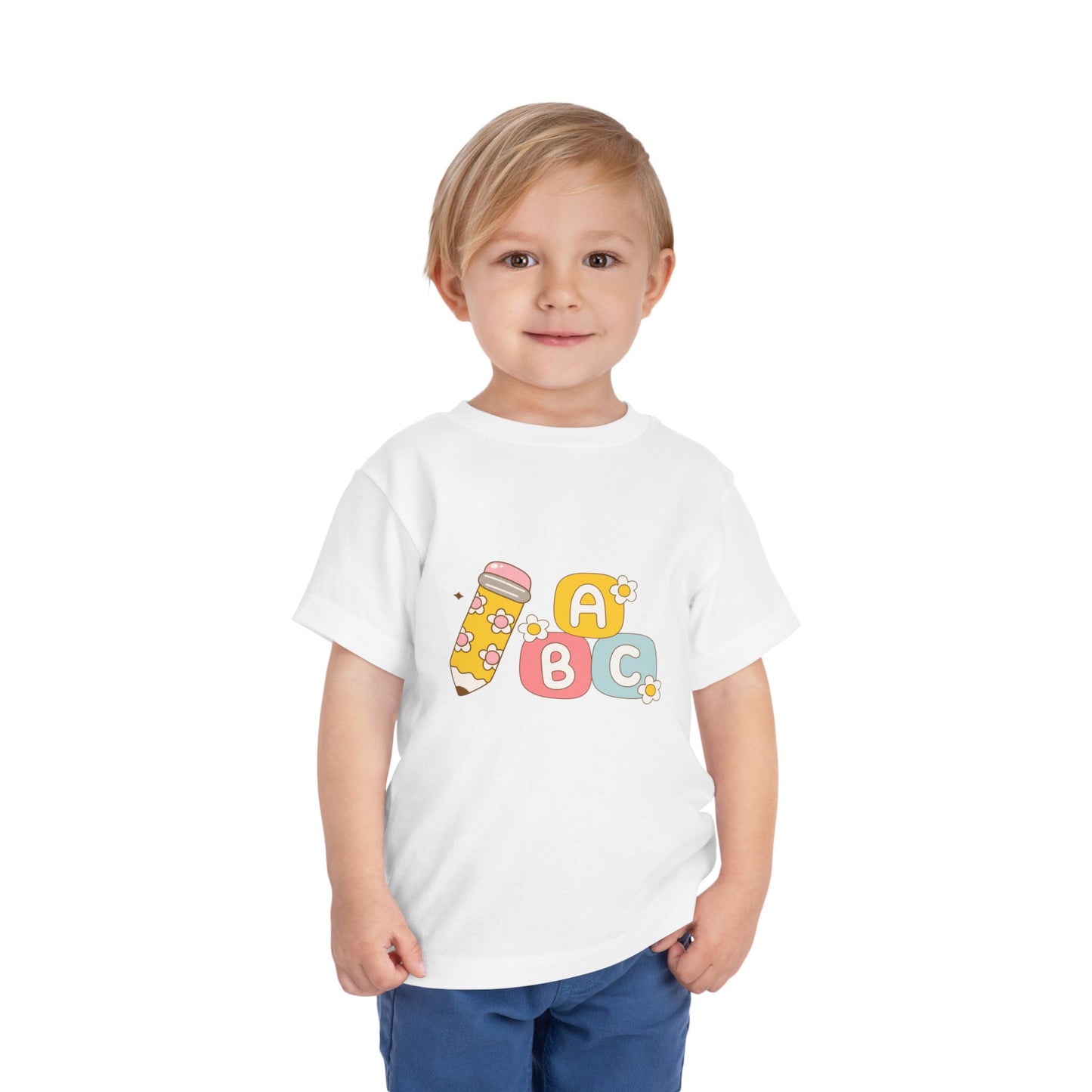 Colorful Toddler Tee with ABC Blocks and Pencil Design, Kids T-Shirt, Cute Baby Shirt, Educational Apparel, Gift for Toddlers, Back to [...]