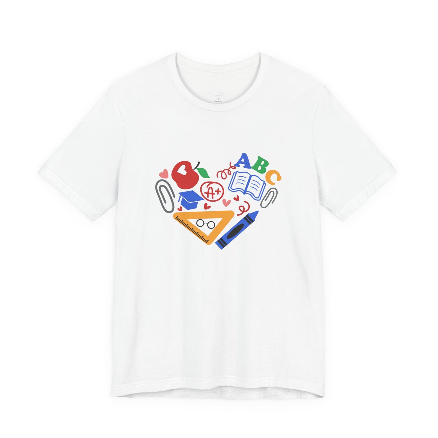 Back to School Heart Tee