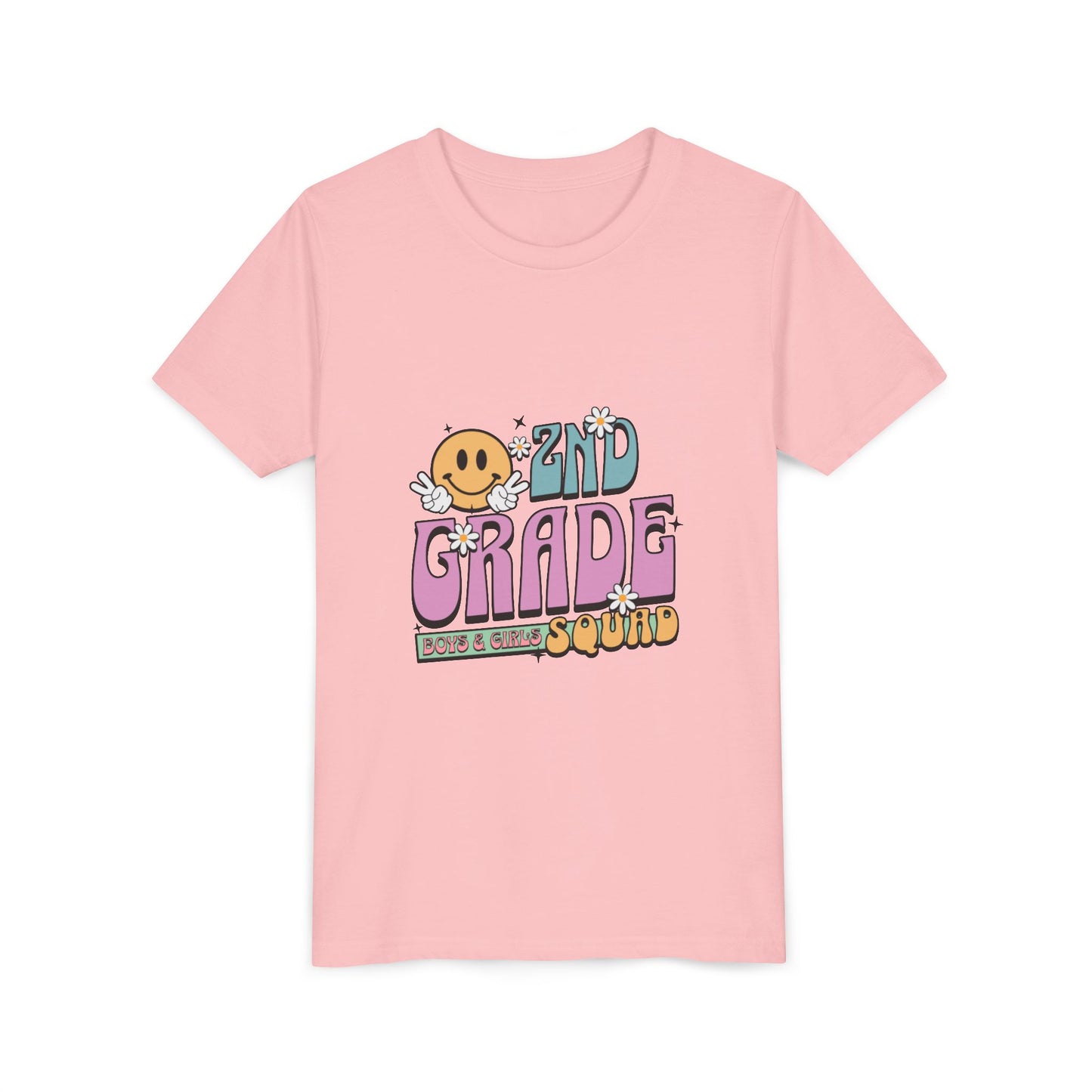 2nd Grade Youth Tee, Fun Kids Shirt, Back to School Outfit, Gift for Students, Birthday Gift, Teacher Appreciation