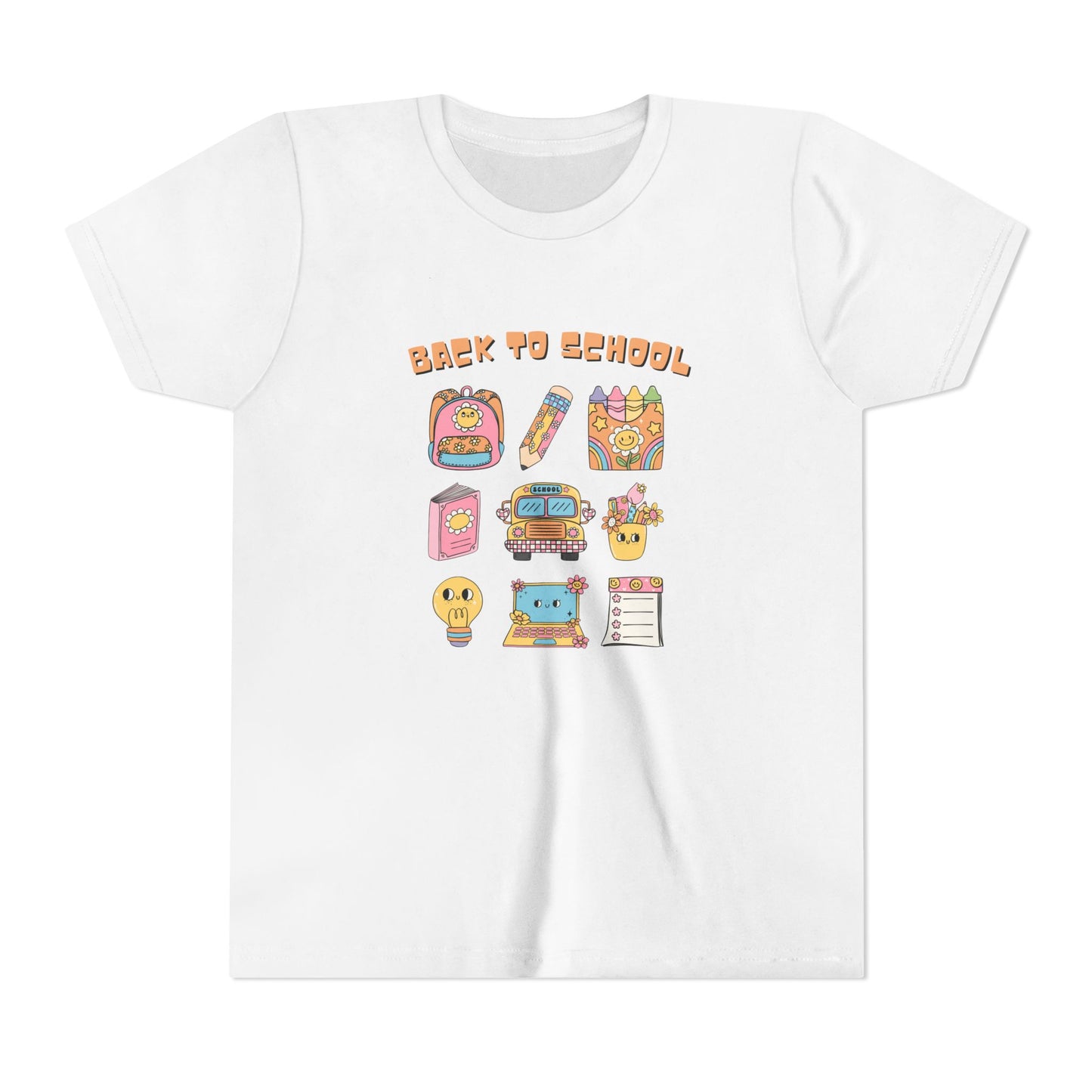 Back to School Youth Tee, Cute Kids Shirt, Fun Schoolwear, Classroom Style, Back to School Gift, Trendy Graphic Tee