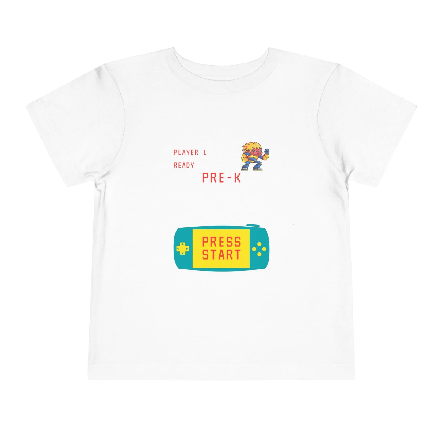 Toddler Gamer Tee, Fun Pre-K Shirt, Playful Toddler Apparel, Kids Game Day Top, Birthday Gift for Little Gamers