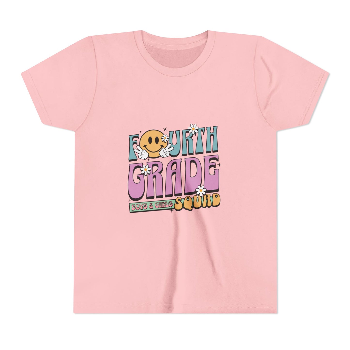 Fourth Grade Smiley Youth Tee, Back to School Shirt, Kids Graphic T-Shirt, Summer Chill Apparel, Cute Fourth Grade Gift, Fun Childrens [...]