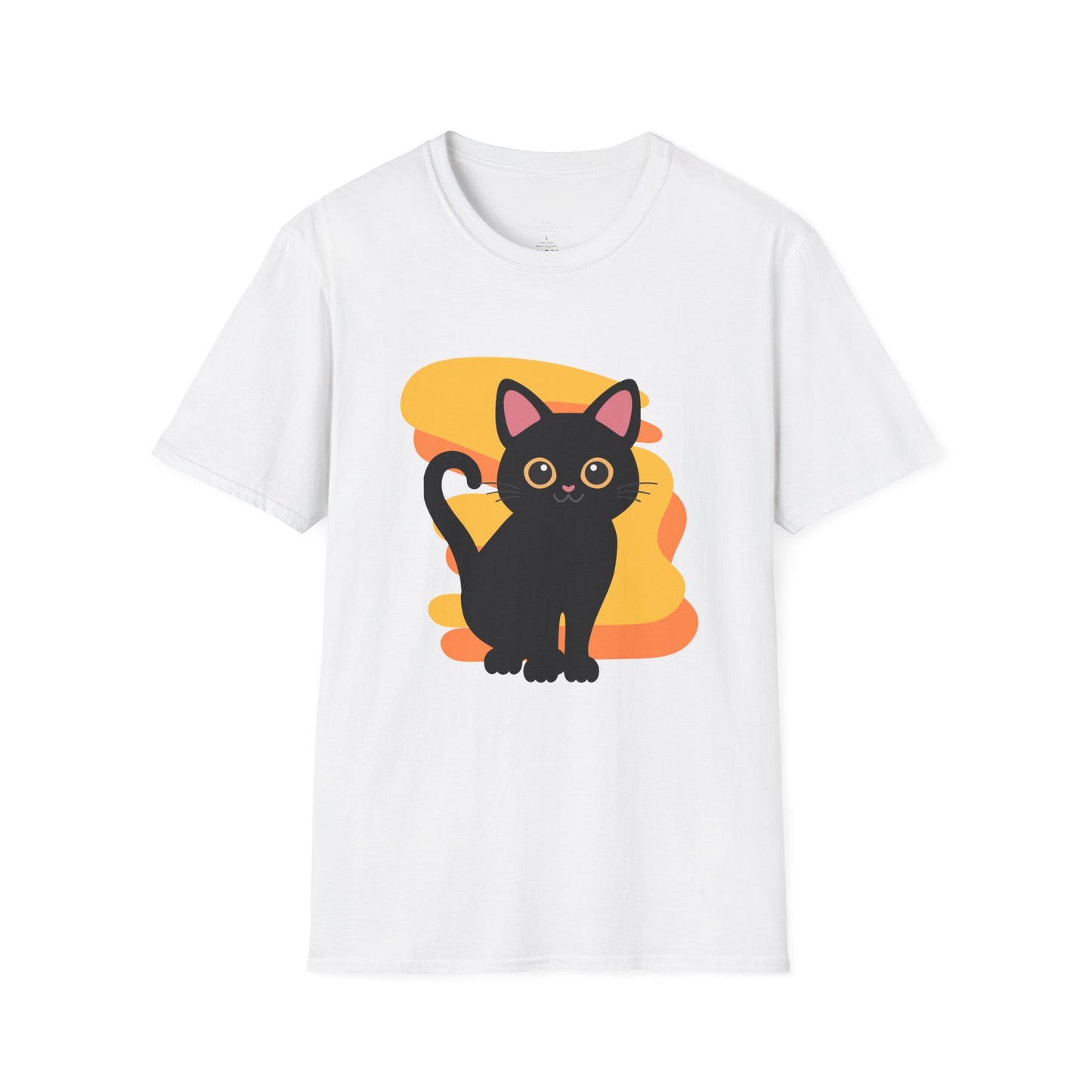 Cute Black Cat T-Shirt