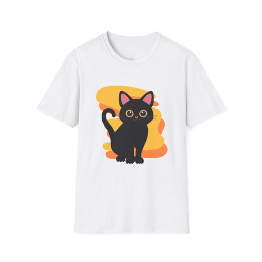 Cute Black Cat T-Shirt