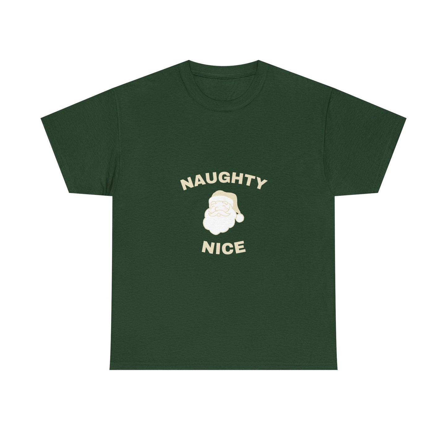 Naughty or Nice Holiday Tee | Unisex Cotton T-Shirt, Christmas Gift, Humor Top, Festive Apparel, Winter Wardrobe