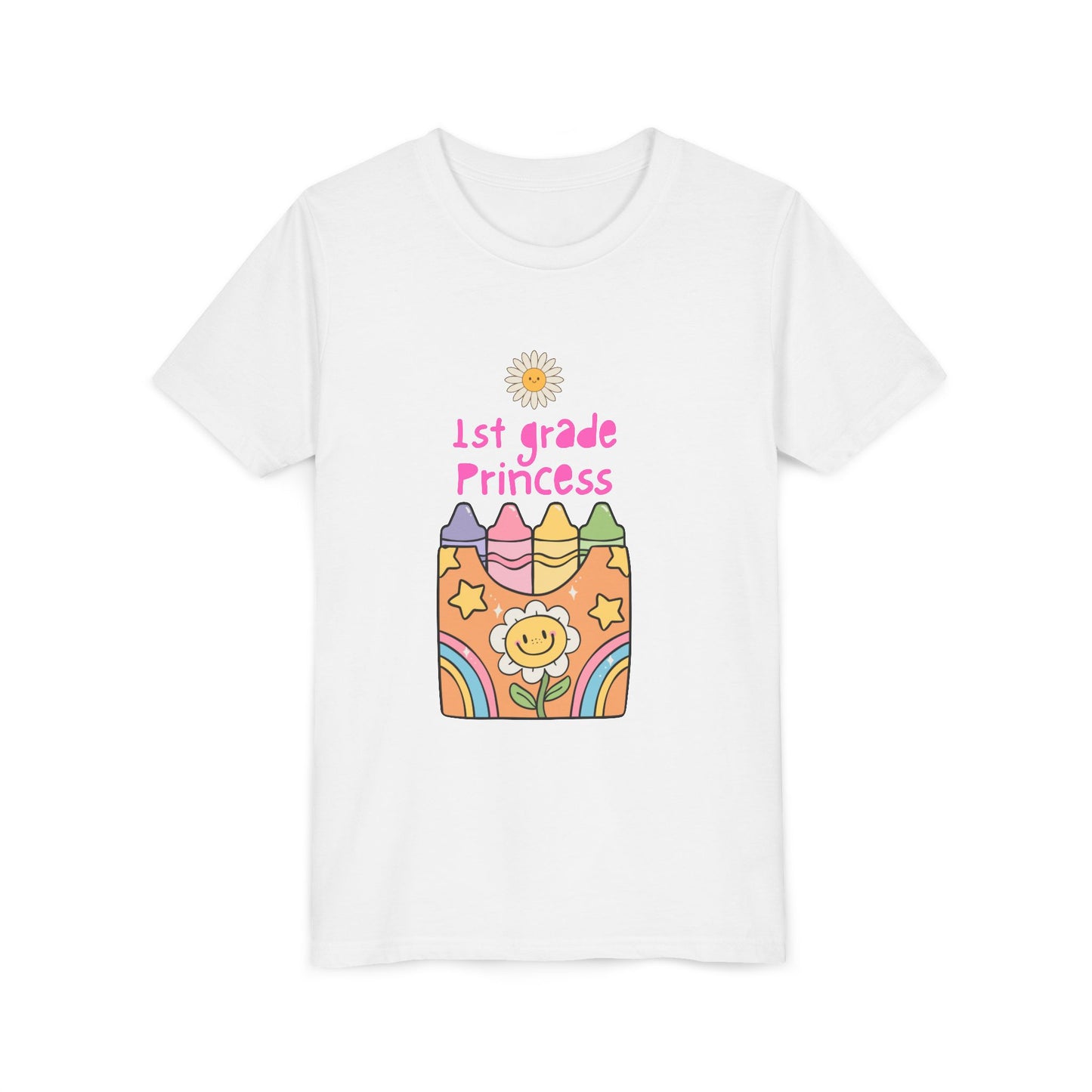 1st grade Tee for Little Princesses - Perfect for 1st Graders, Birthday Gift, School Days, Cute Outfit, Kids Clothing