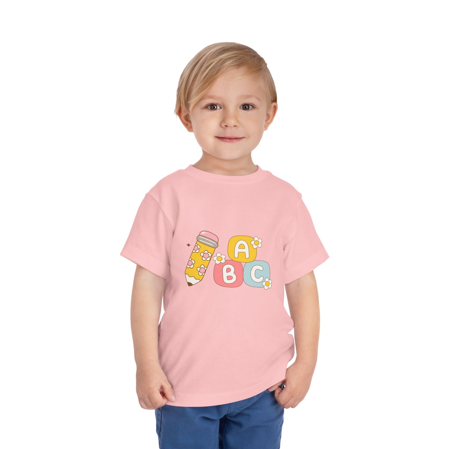 Colorful Toddler Tee with ABC Blocks and Pencil Design, Kids T-Shirt, Cute Baby Shirt, Educational Apparel, Gift for Toddlers, Back to [...]