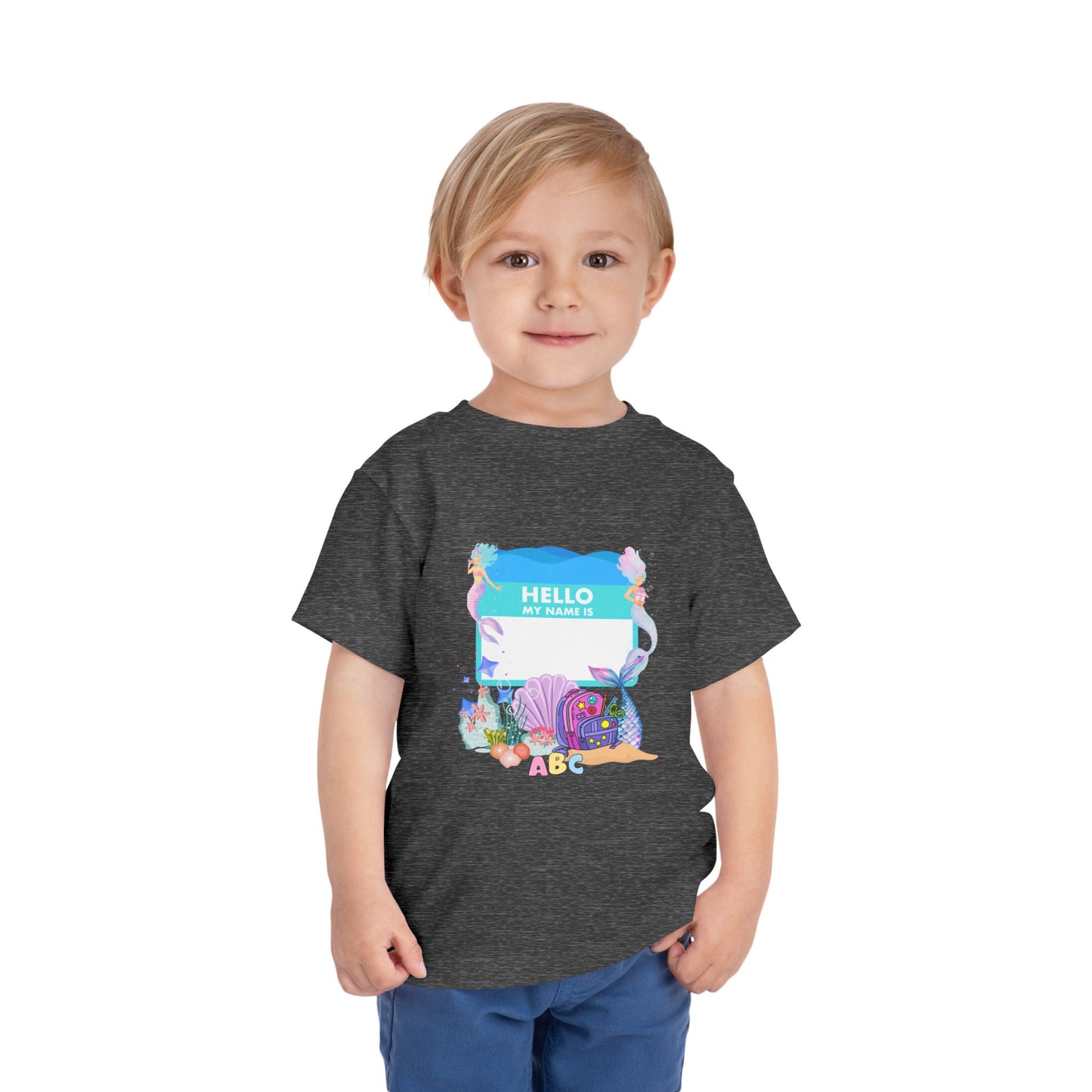 Personalized Toddler Tee with Fun Design, Kids Short Sleeve Shirt, Birthday Gift, Playtime Apparel, Cute Child’s T-Shirt, Custom Name Tee
