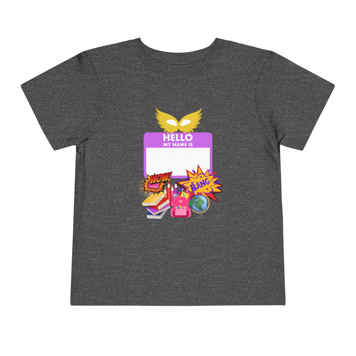 Personalized Back to School Tee, Cute Kids T-Shirt, Personalized Toddler Outfit, Birthday Gift, Playful Short Sleeve Shirt