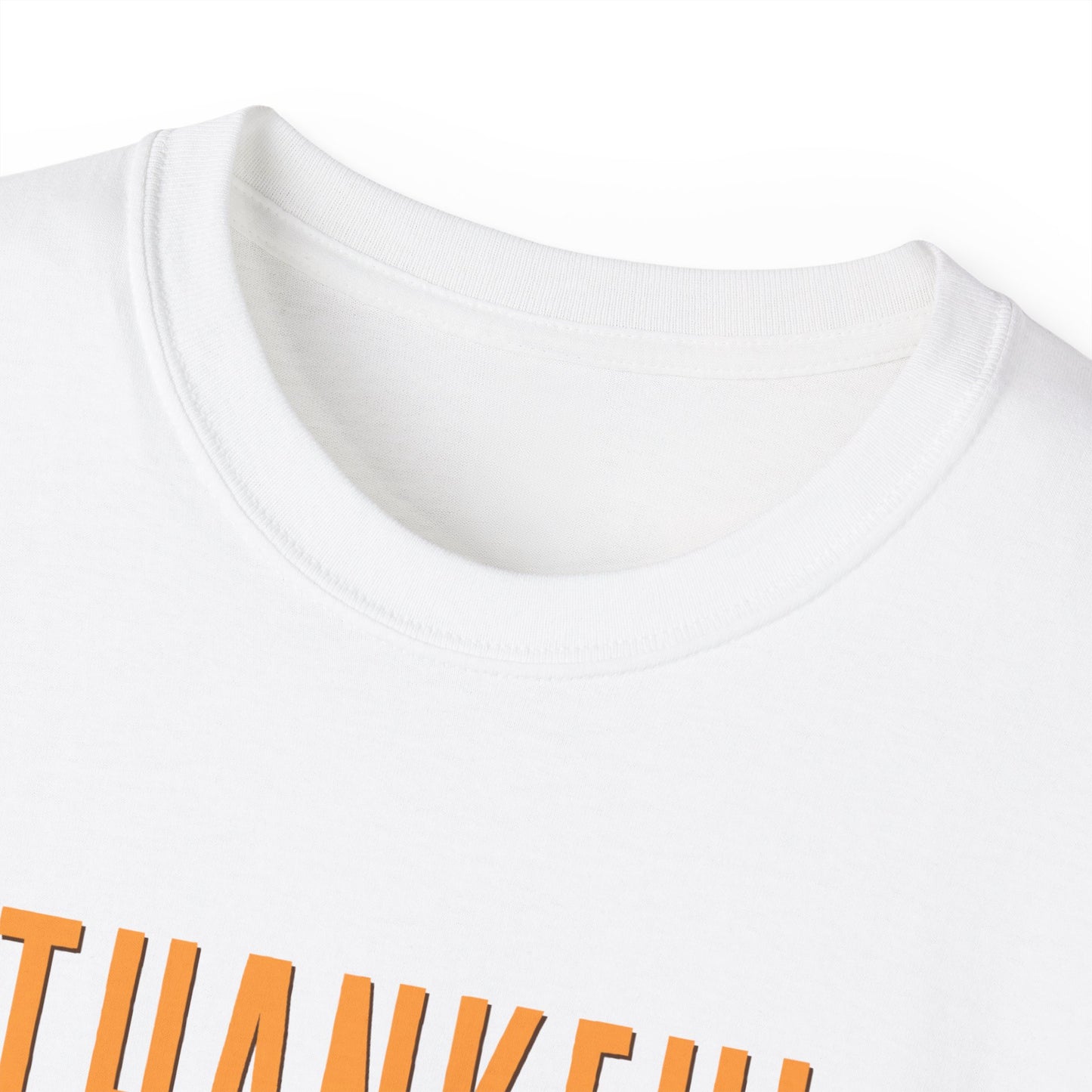 Thankful Bear Tee - Cozy Unisex Cotton Shirt, Perfect for Fall, Thanksgiving, Family Gatherings, Everyday Comfort, Gift Idea