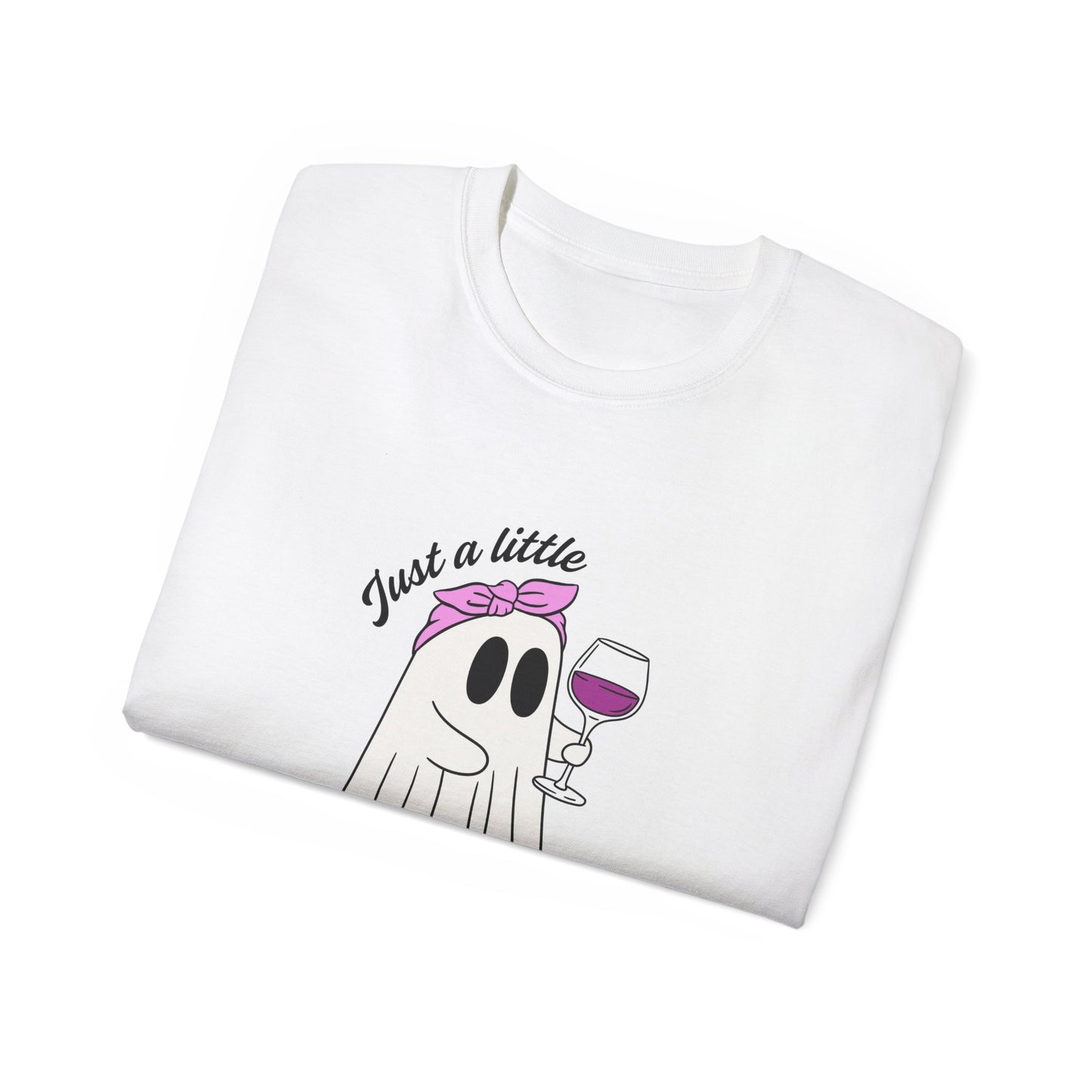 Whimsical Ghost Wine Tee