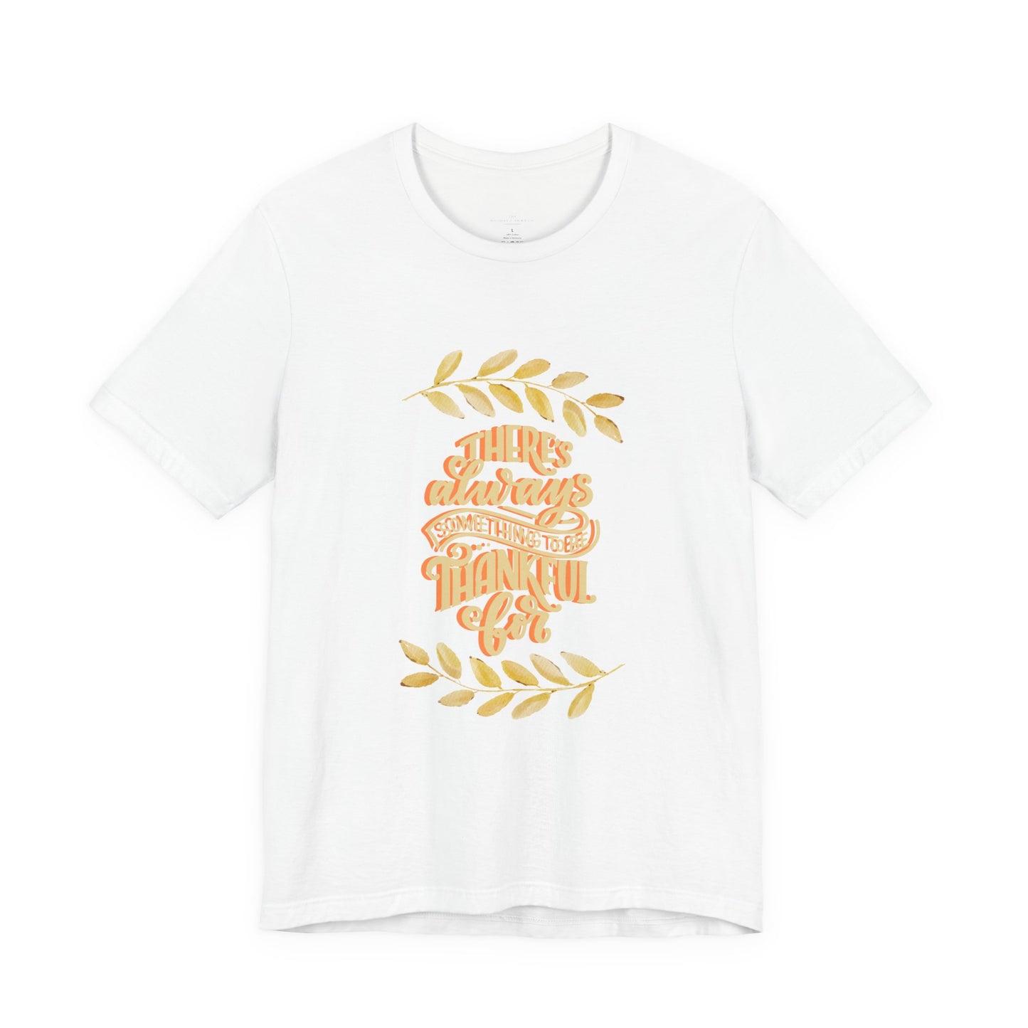 Grateful Spirit Tee, Unisex Jersey T-Shirt for Thankfulness, Perfect for Casual Wear, Gifts, and Thanksgiving Celebrations