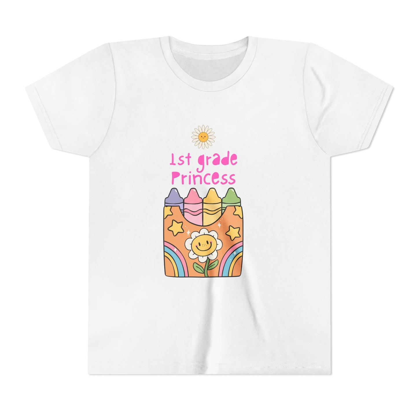 1st grade Tee for Little Princesses - Perfect for 1st Graders, Birthday Gift, School Days, Cute Outfit, Kids Clothing