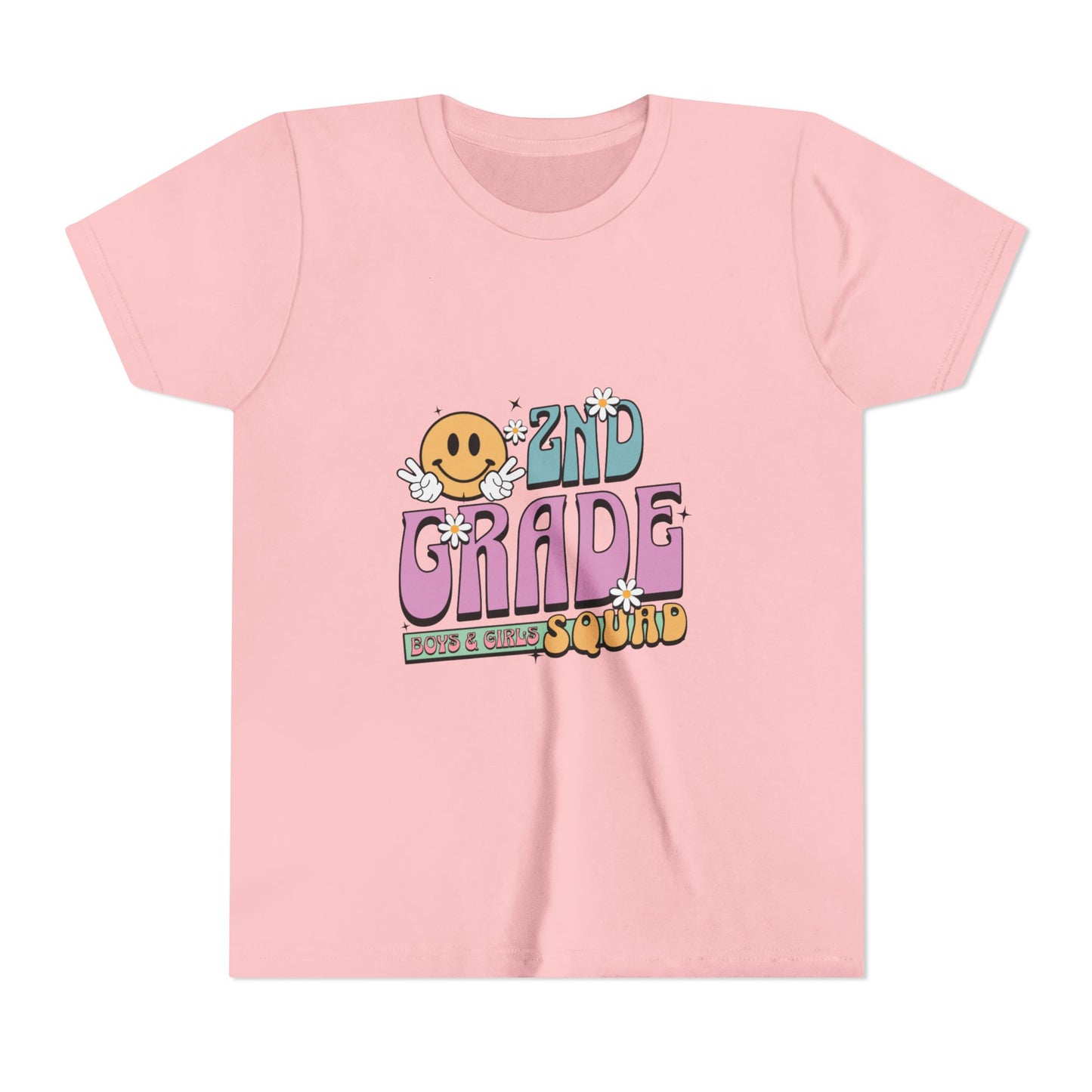 2nd Grade Youth Tee, Fun Kids Shirt, Back to School Outfit, Gift for Students, Birthday Gift, Teacher Appreciation