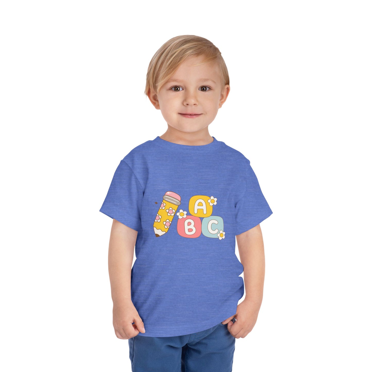 Colorful Toddler Tee with ABC Blocks and Pencil Design, Kids T-Shirt, Cute Baby Shirt, Educational Apparel, Gift for Toddlers, Back to [...]