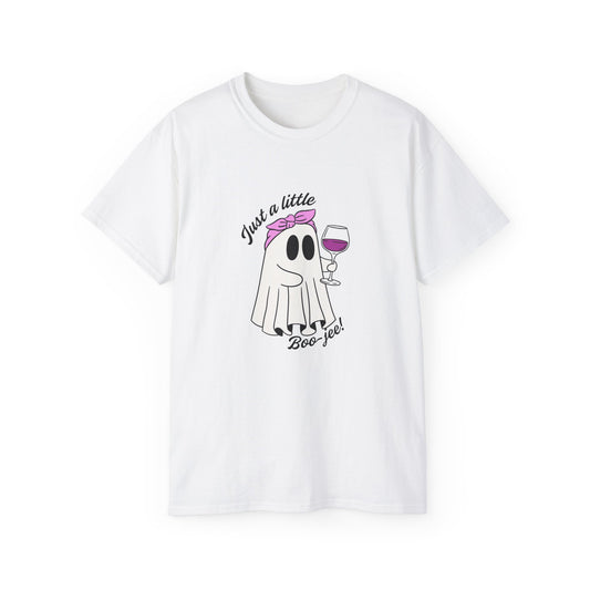 Whimsical Ghost Wine Tee