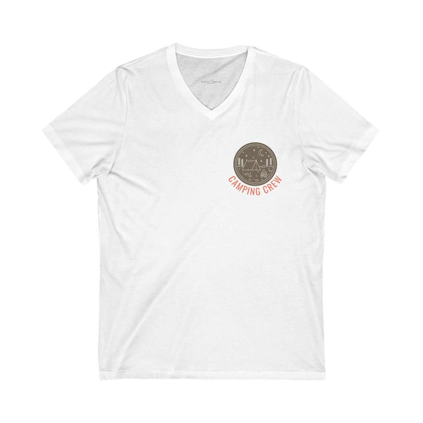 Camping V-Neck Tee