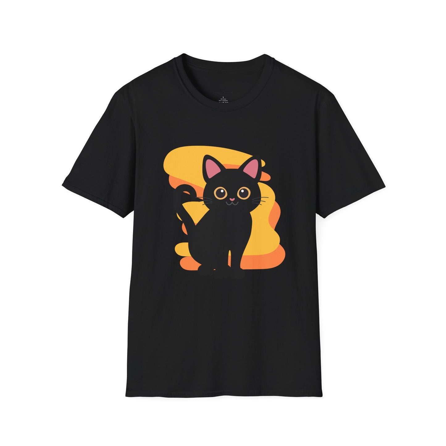 Cute Black Cat T-Shirt